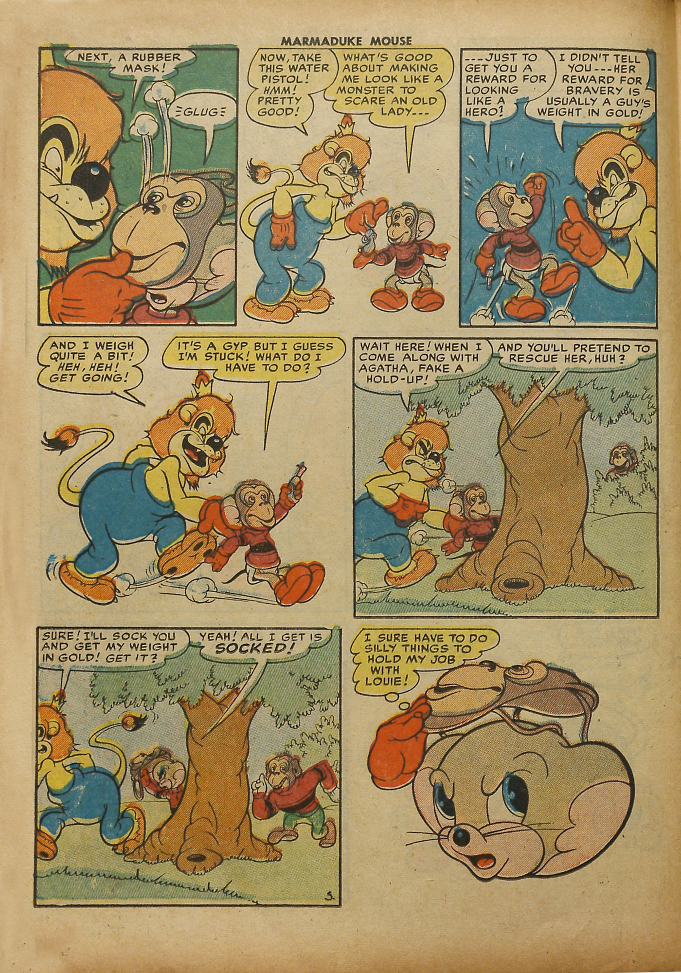 Read online Marmaduke Mouse comic -  Issue #32 - 18