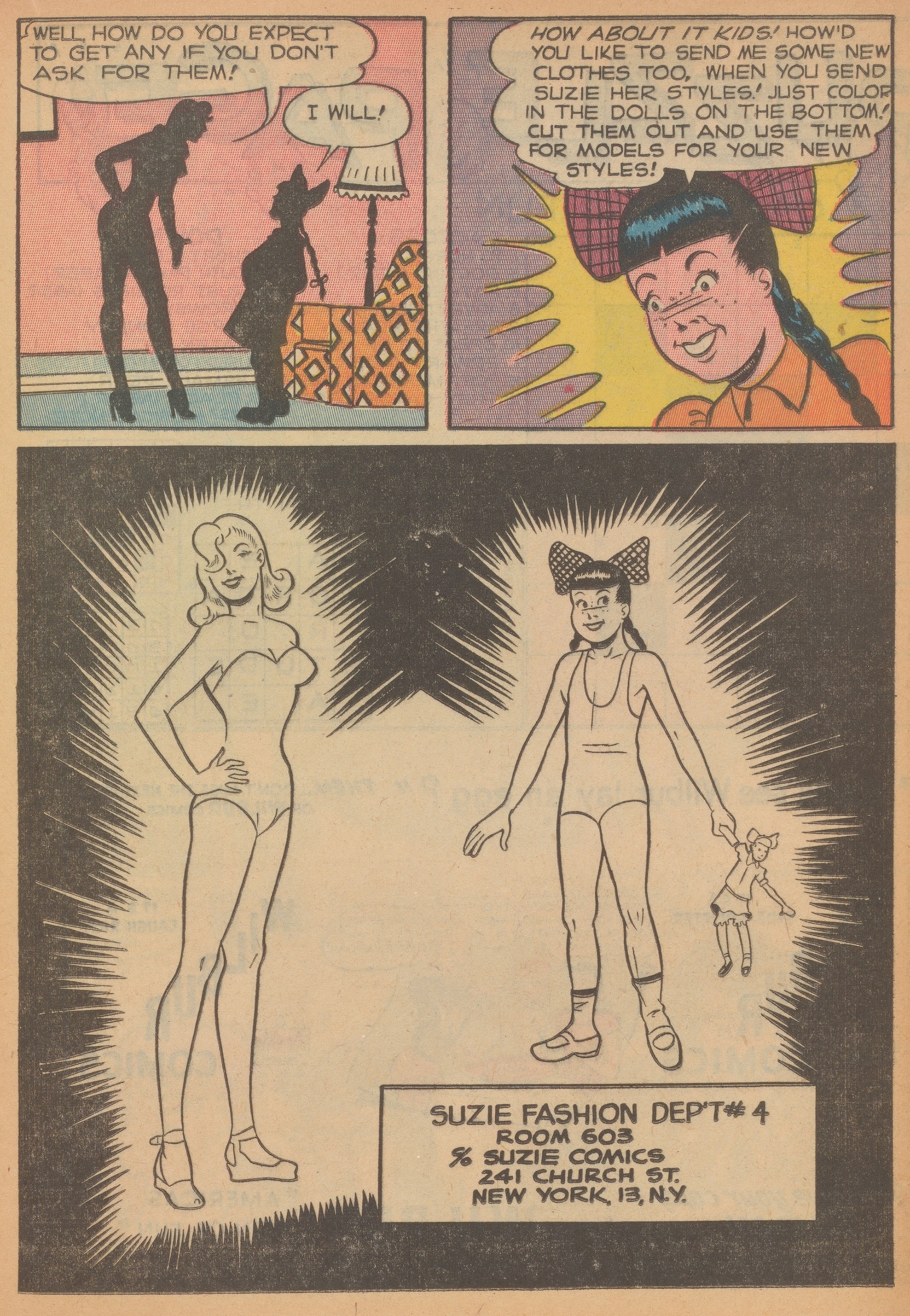 Read online Suzie Comics comic -  Issue #63 - 23