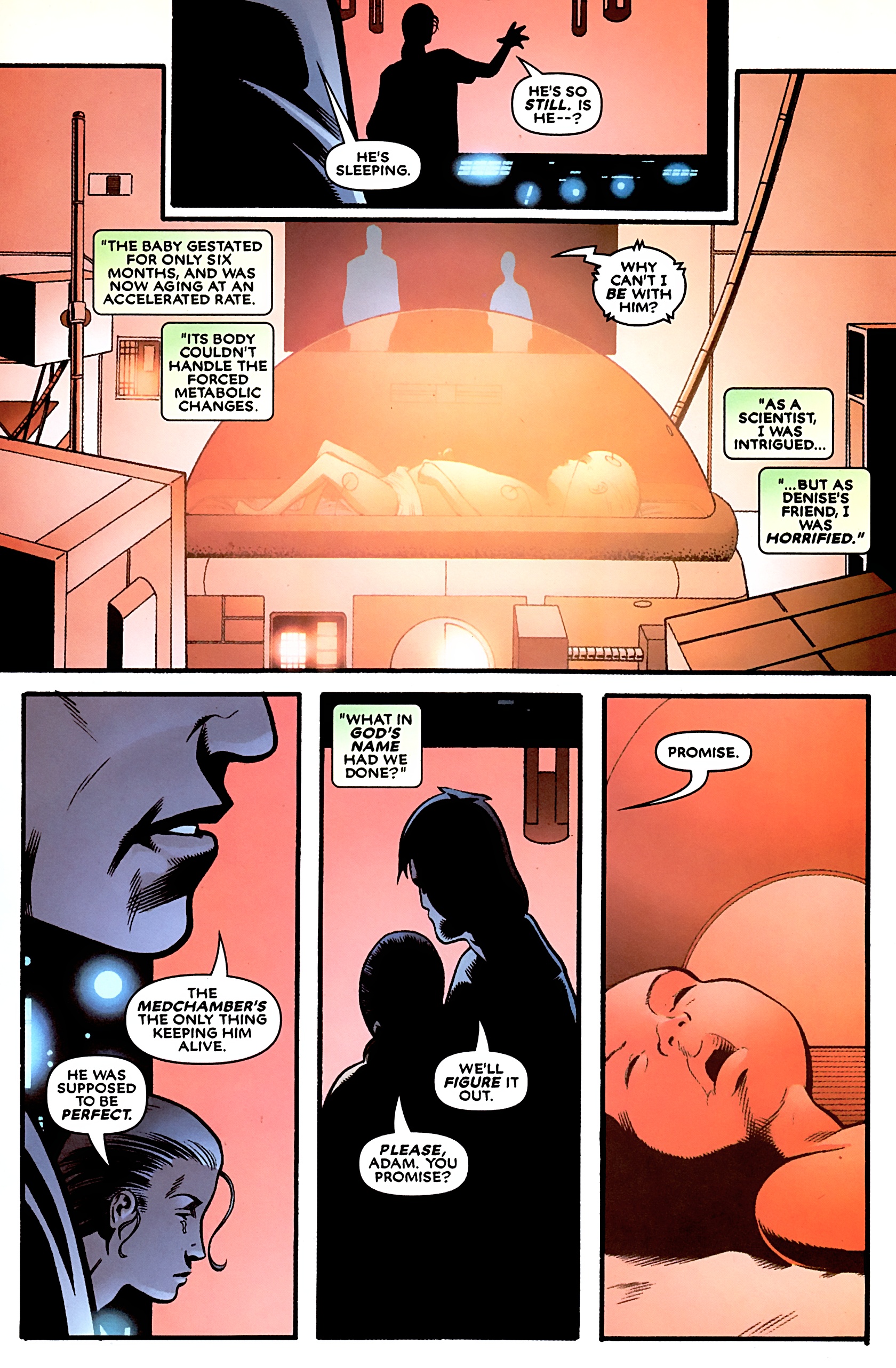 Read online Mutant X: Origin comic -  Issue # Full - 16