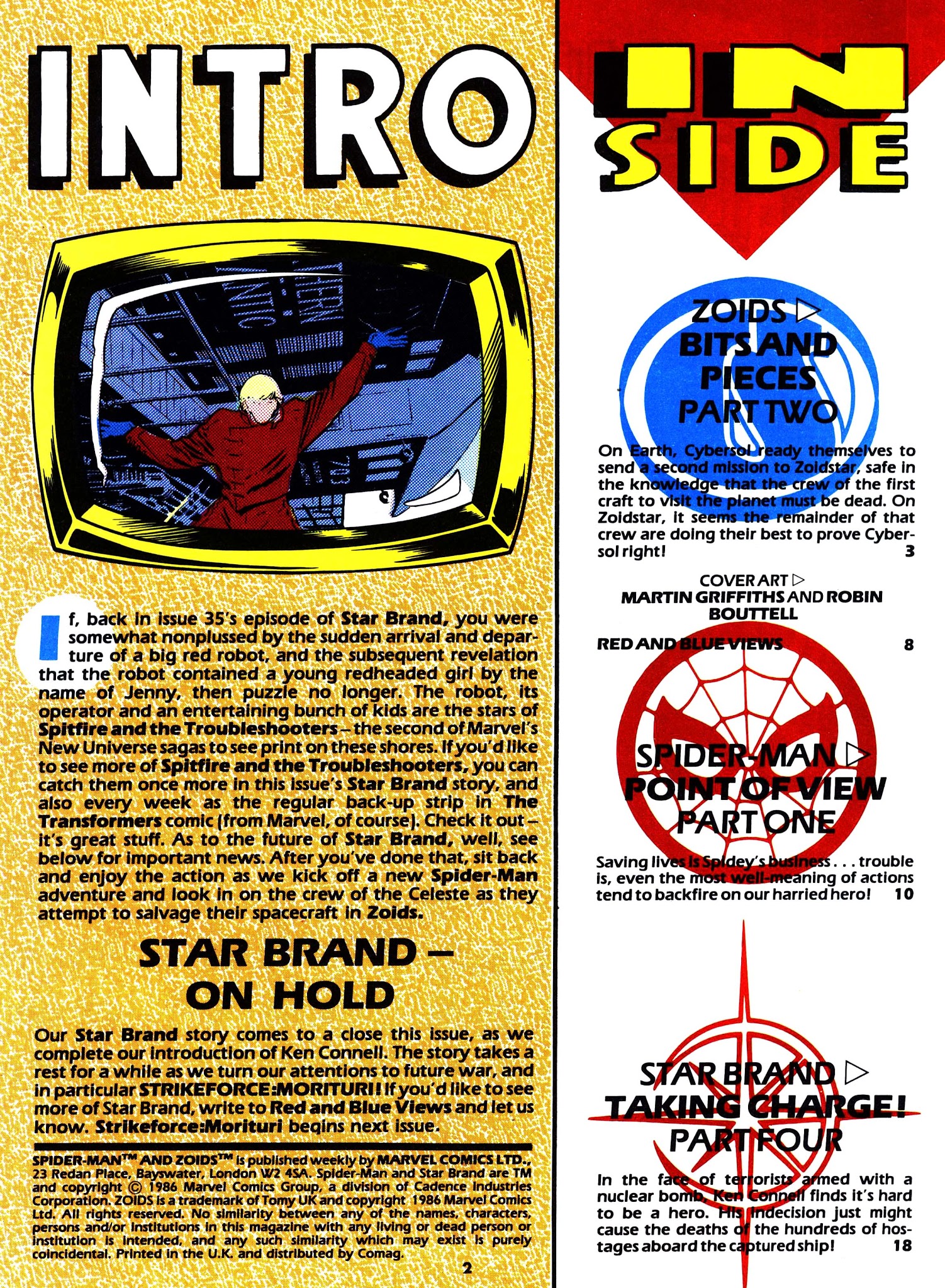Read online Spider-Man and Zoids comic -  Issue #37 - 2