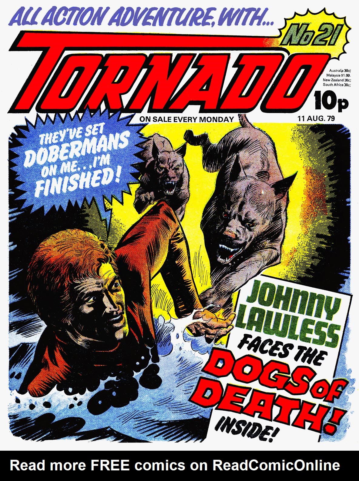 Read online Tornado comic -  Issue #21 - 1