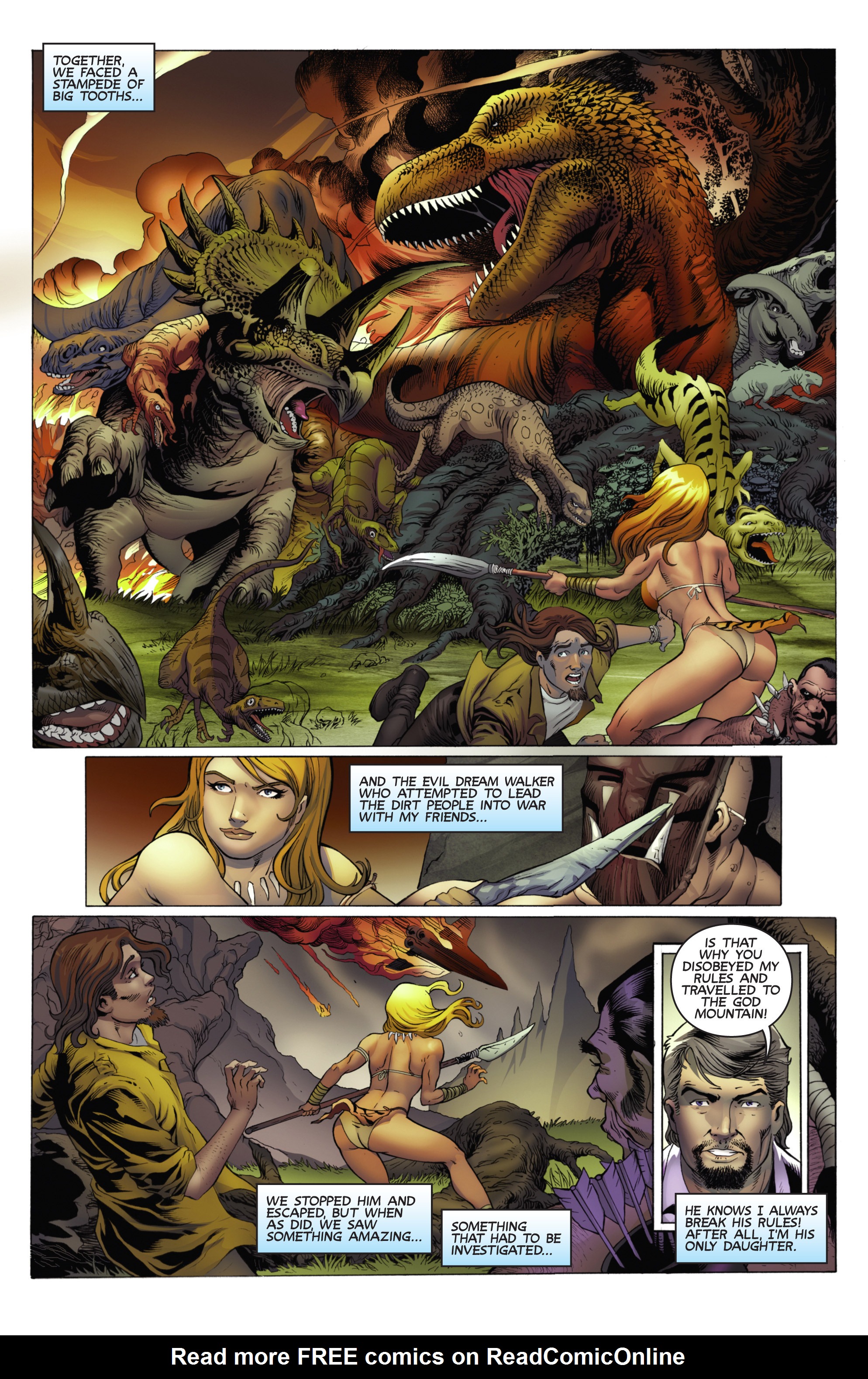 Read online Jungle Girl: Season Three comic -  Issue #1 - 4