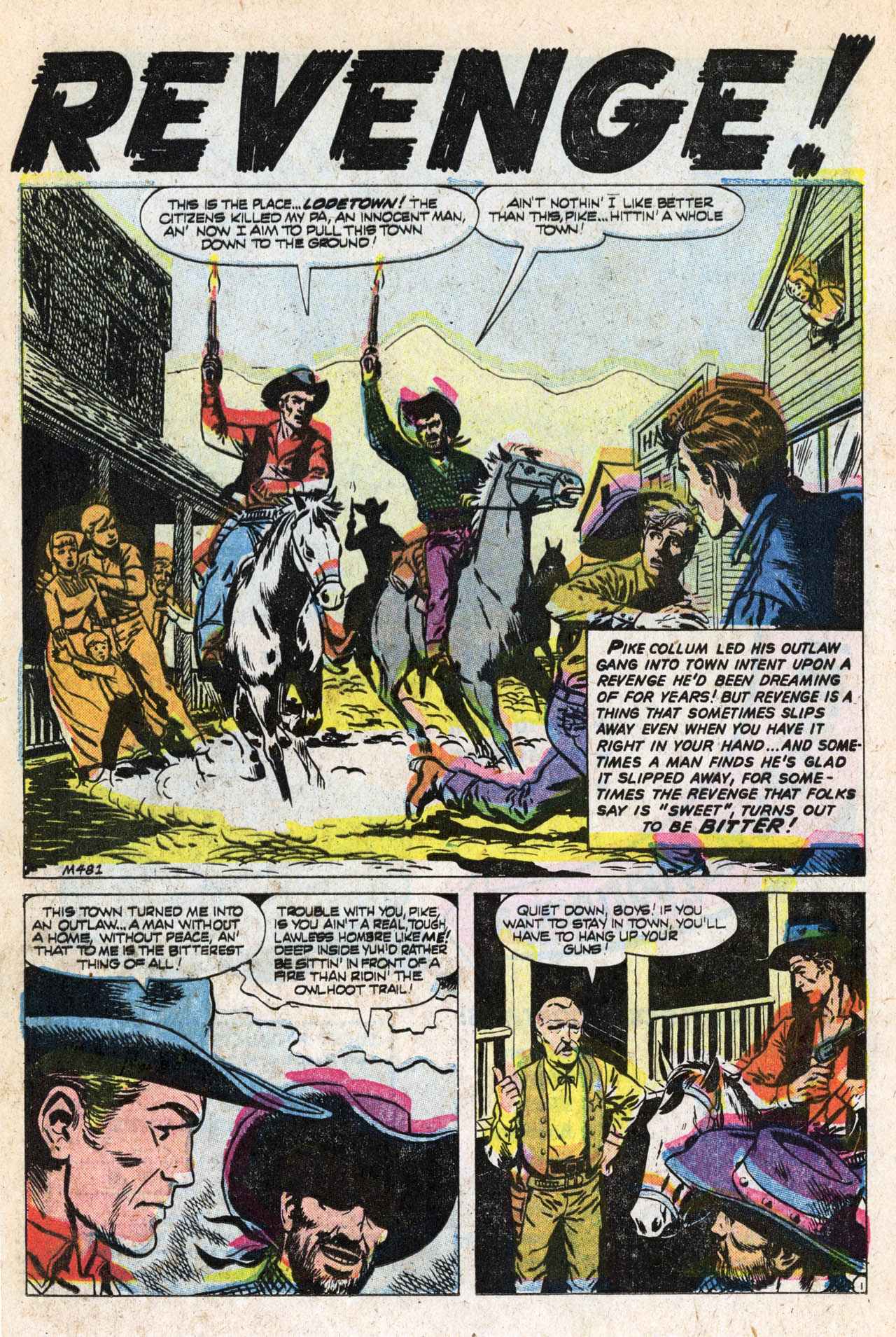 Read online Quick-Trigger Western comic -  Issue #19 - 16