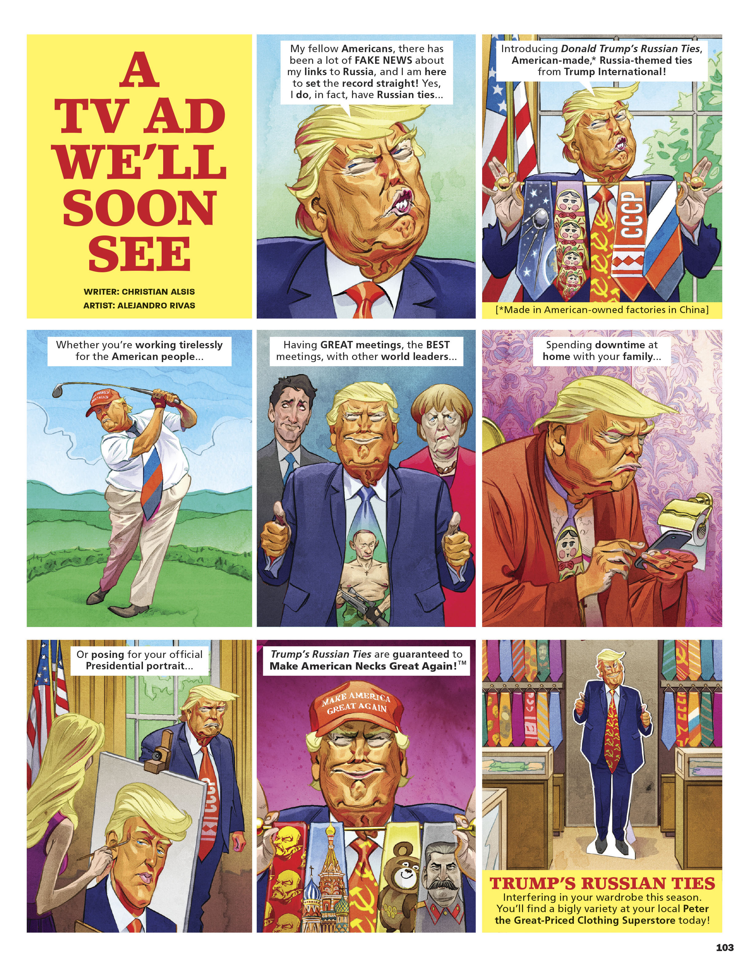 Read online MAD About the Trump Era comic -  Issue # TPB - 97