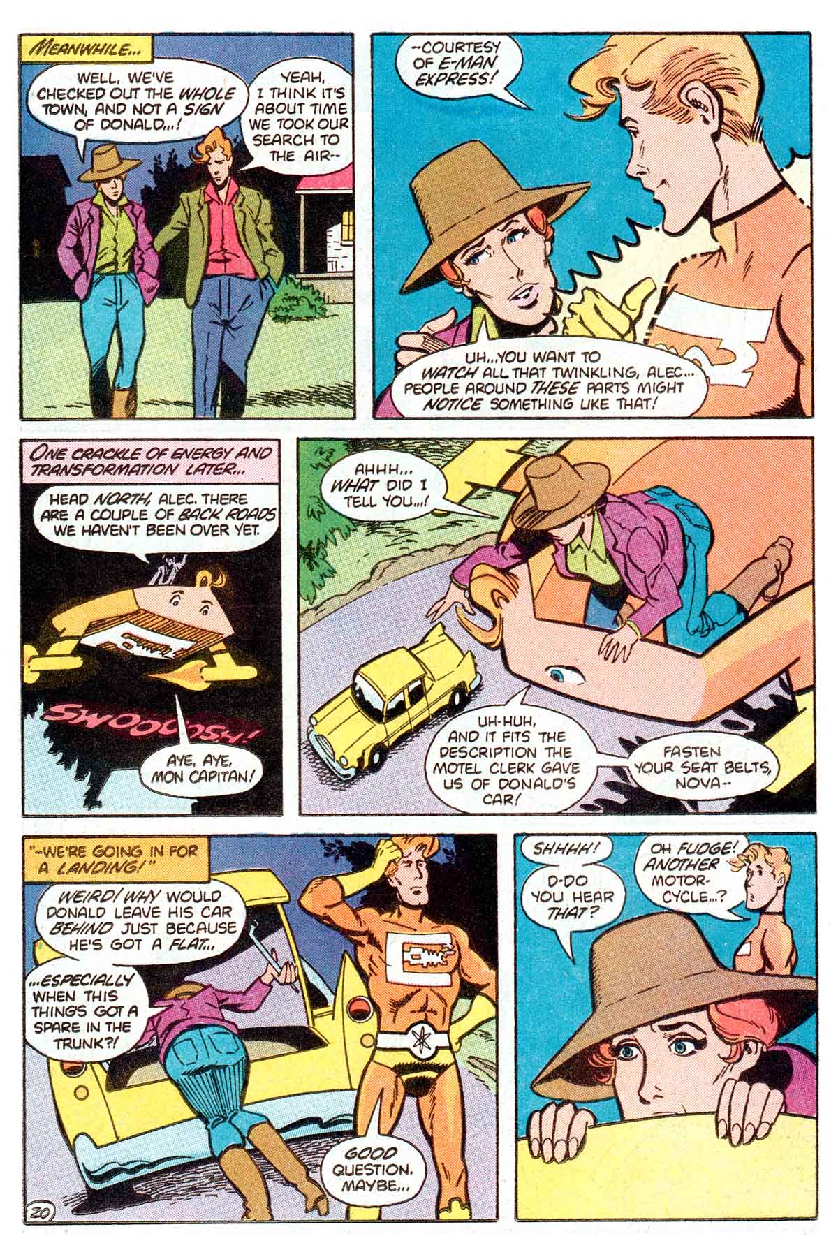 Read online E-Man (1983) comic -  Issue #10 - 22