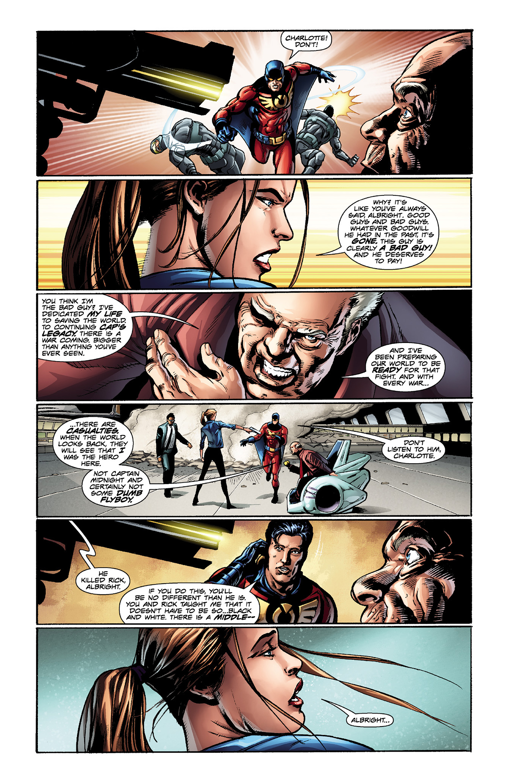 Read online Captain Midnight comic -  Issue #11 - 12