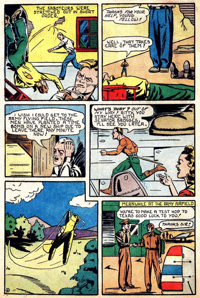 Read online Stars and Stripes Comics comic -  Issue #4 - 21