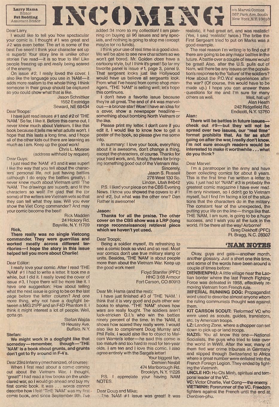 Read online The 'Nam comic -  Issue #7 - 25