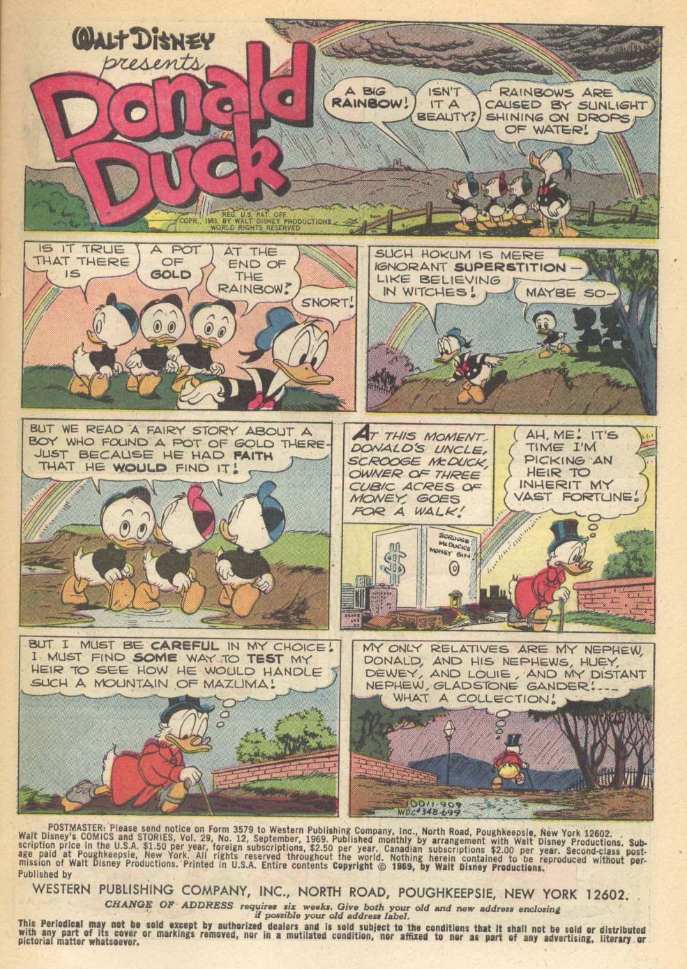 Read online Walt Disney's Comics and Stories comic -  Issue #348 - 2