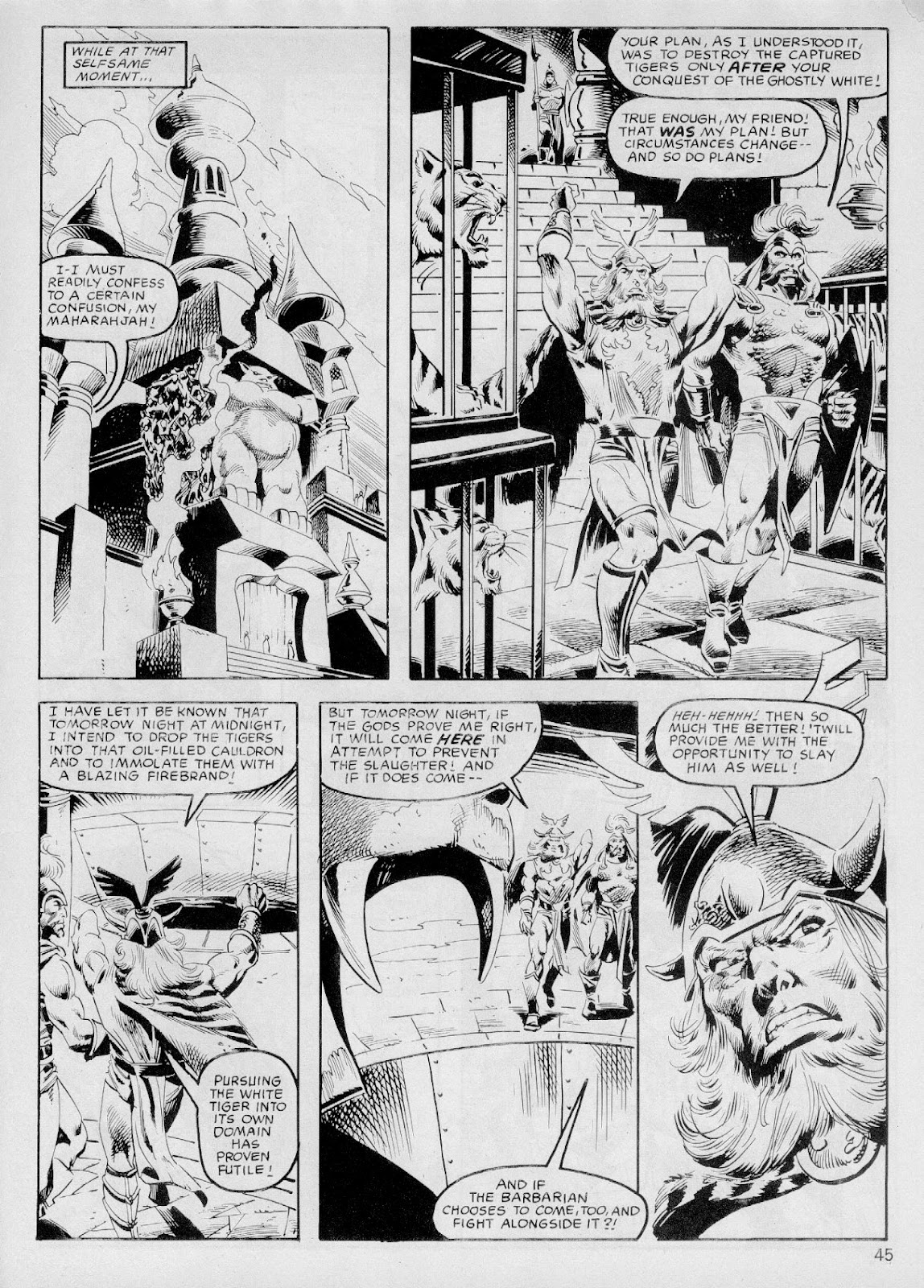 The Savage Sword Of Conan issue 103 - Page 44