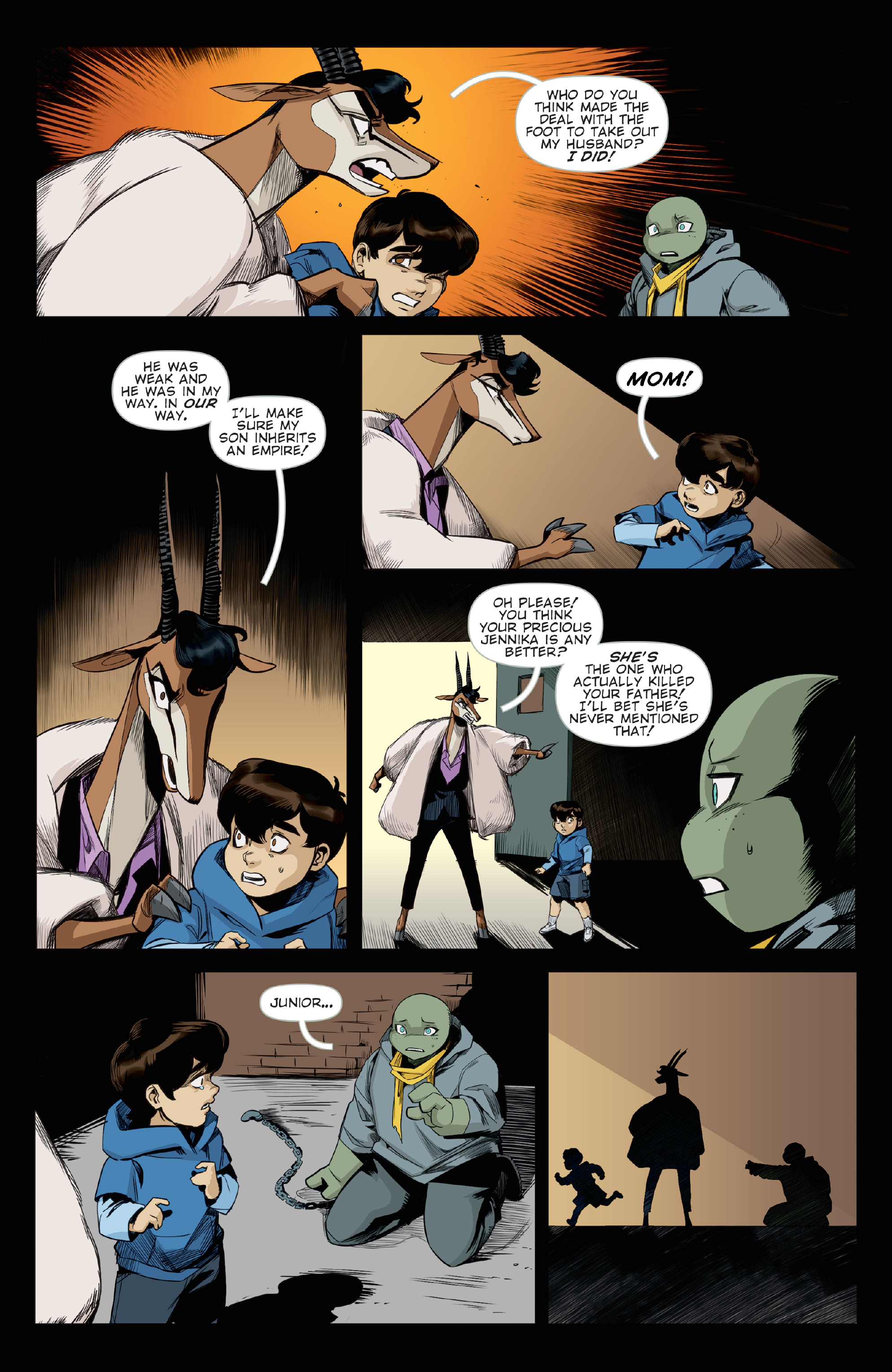 Read online Teenage Mutant Ninja Turtles: Jennika II comic -  Issue #6 - 8