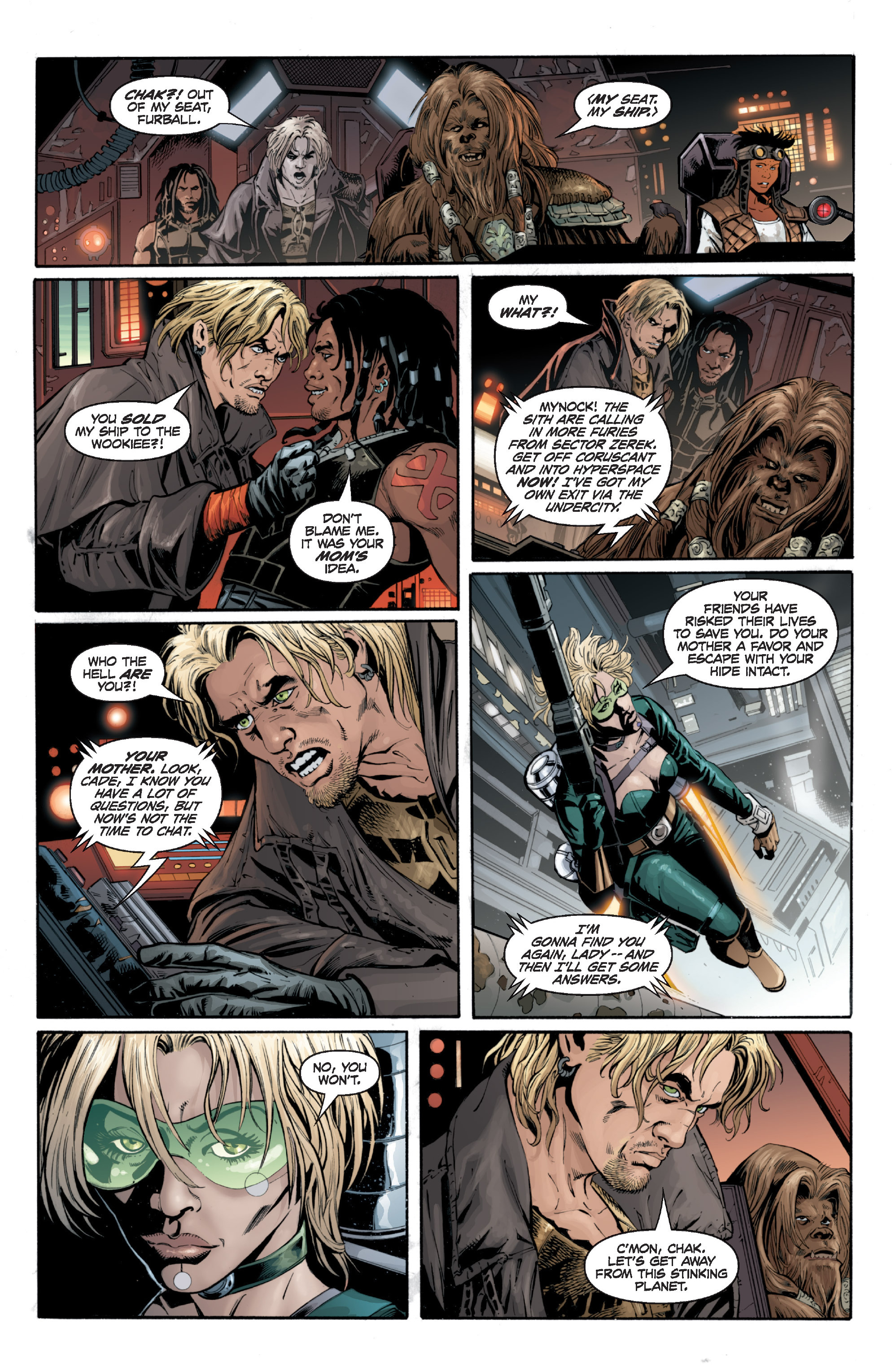 Read online Star Wars Legends: Legacy - Epic Collection comic -  Issue # TPB 1 (Part 5) - 57