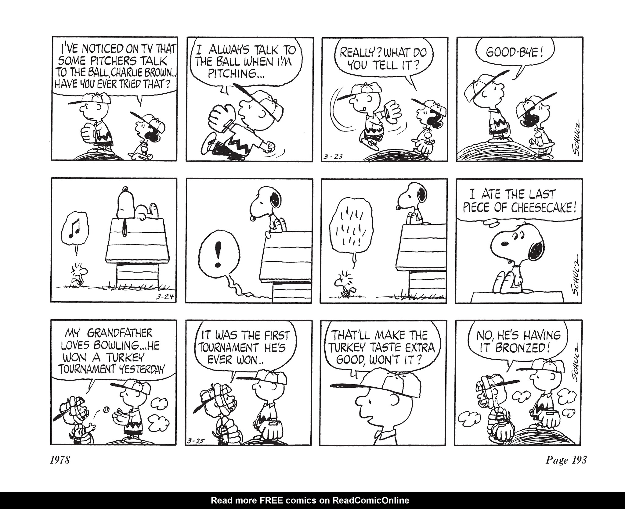 Read online The Complete Peanuts comic -  Issue # TPB 14 - 210