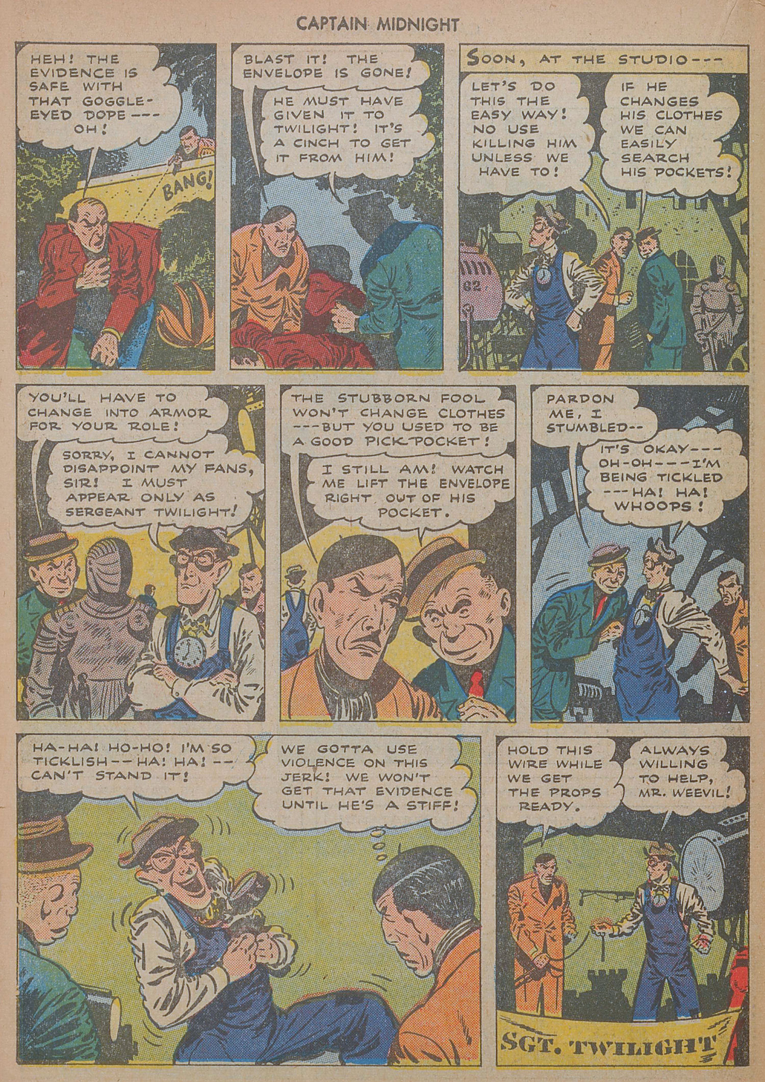 Read online Captain Midnight (1942) comic -  Issue #24 - 18