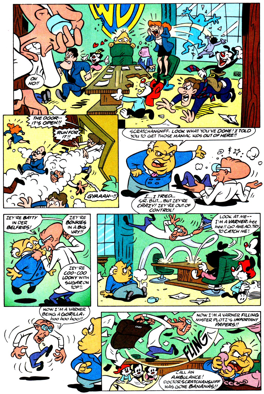 Read online Animaniacs comic -  Issue #7 - 4