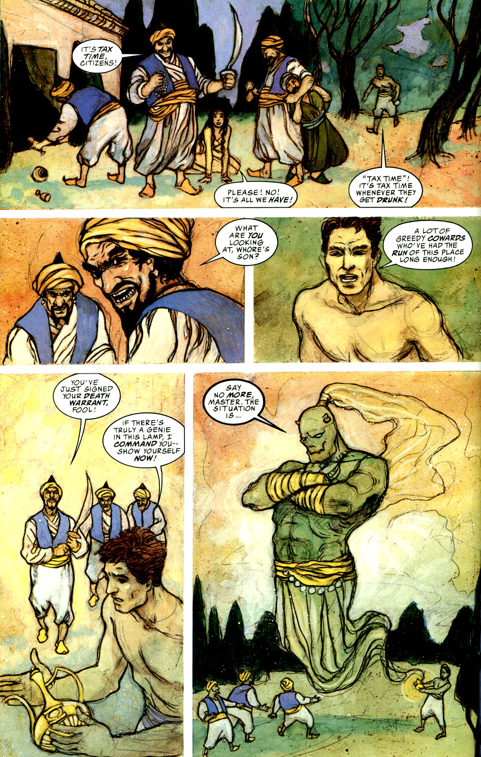 Read online Green Lantern: 1001 Emerald Nights comic -  Issue # TPB - 12