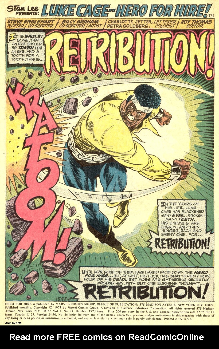 Read online Hero for Hire comic -  Issue #14 - 2