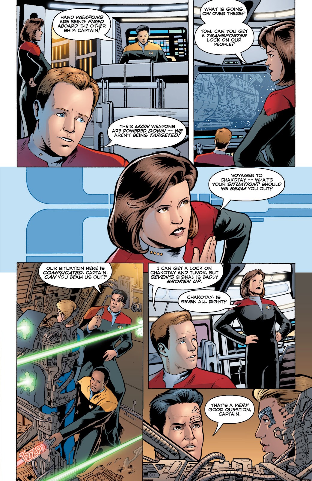 Star Trek: Voyager--Encounters with the Unknown issue TPB - Page 36