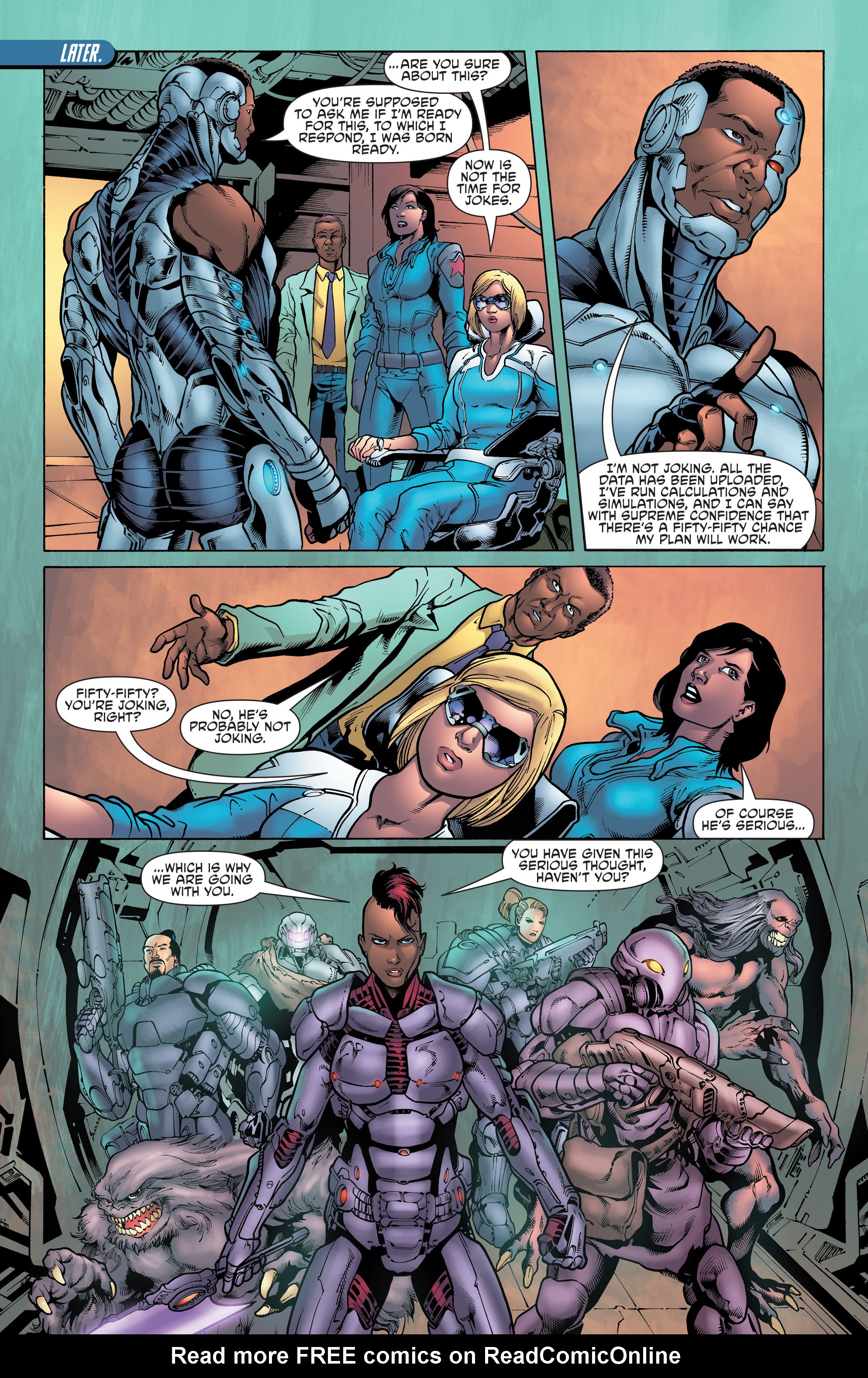 Read online Cyborg (2015) comic -  Issue #5 - 20