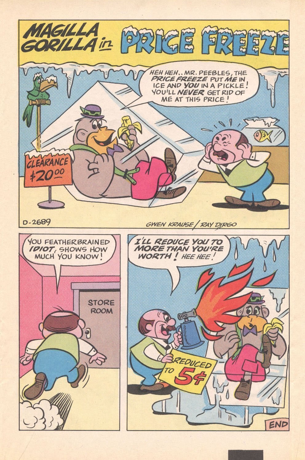 Read online Hanna Barbera Giant Size comic -  Issue #1 - 60