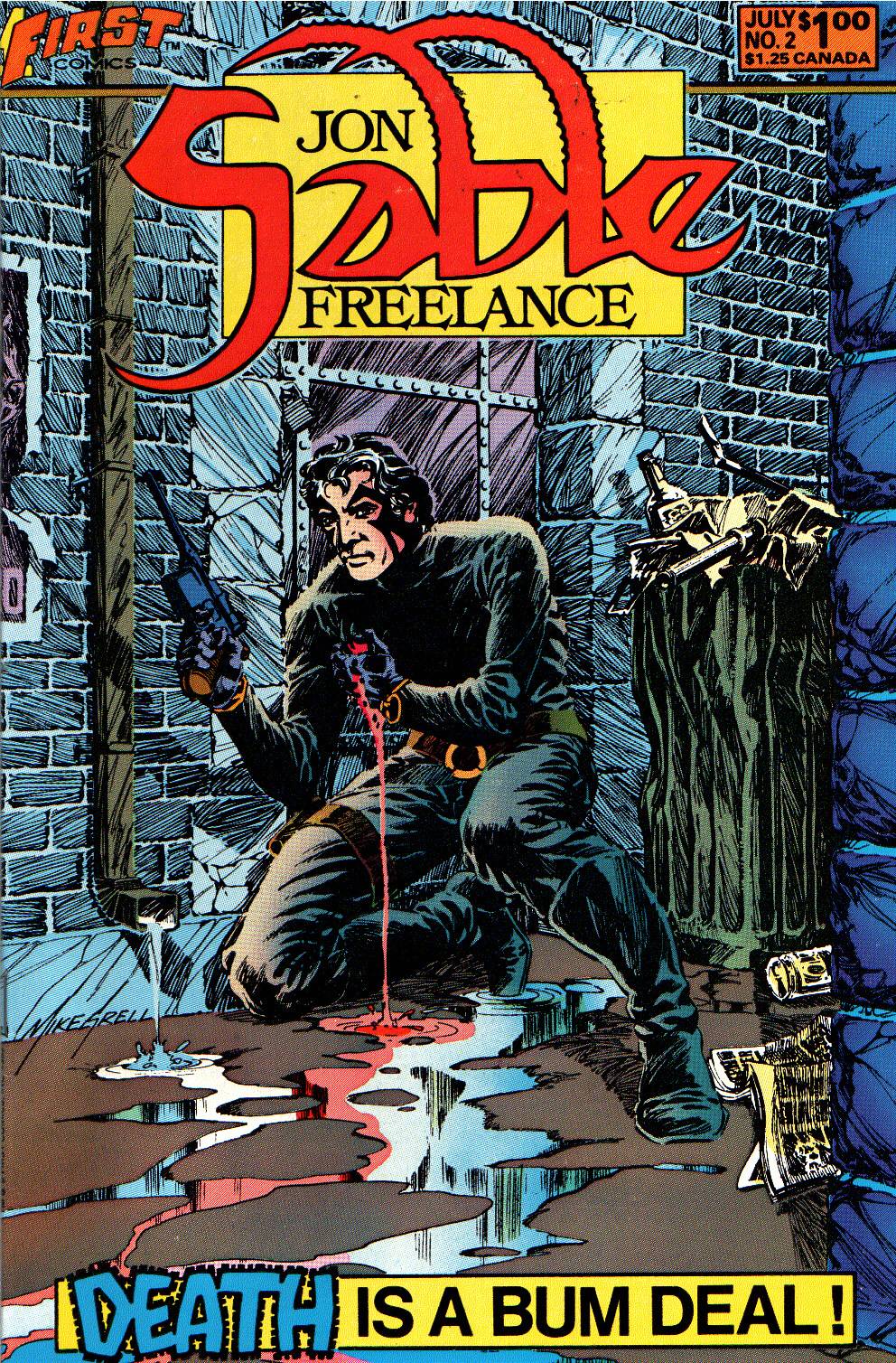 Read online Jon Sable, Freelance comic -  Issue #2 - 1