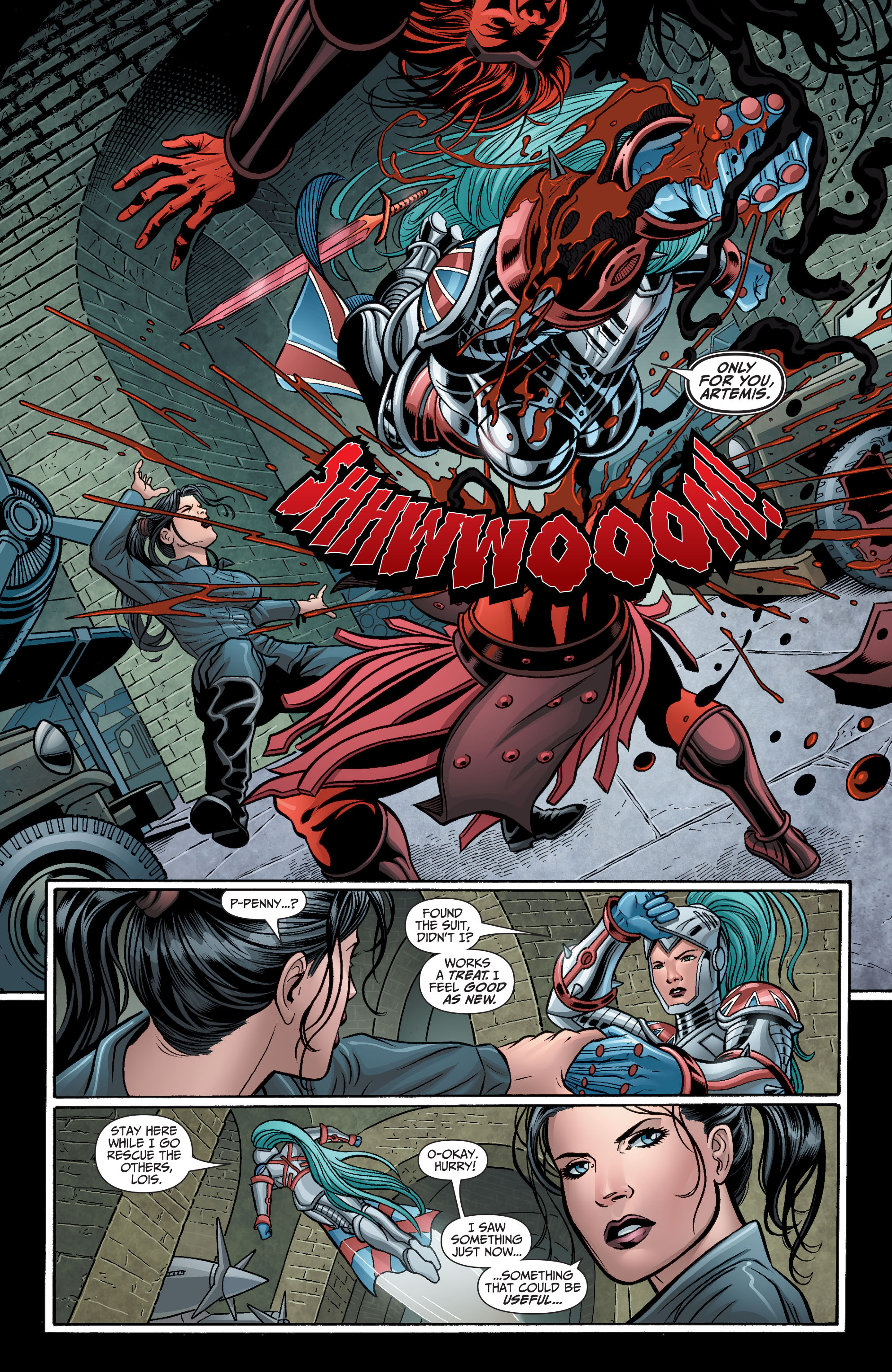 Read online Flashpoint: The World of Flashpoint Featuring Wonder Woman comic -  Issue # Full - 180