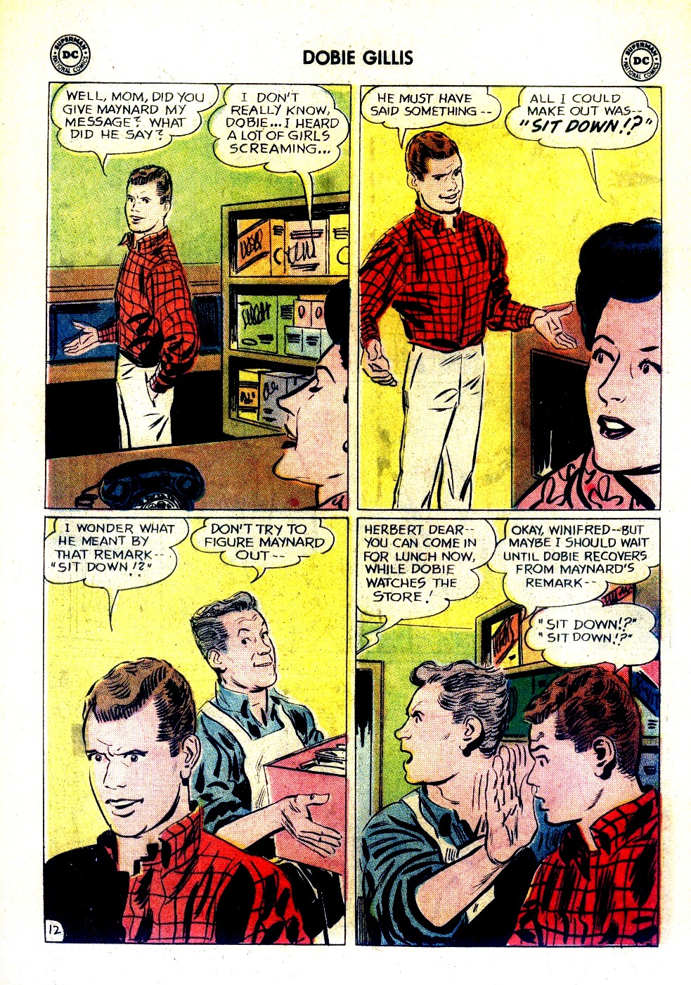 Read online Many Loves of Dobie Gillis comic -  Issue #24 - 16