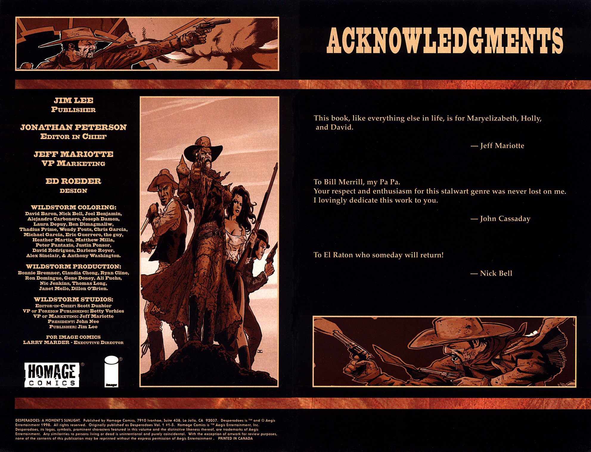 Read online Desperadoes comic -  Issue # TPB - 5