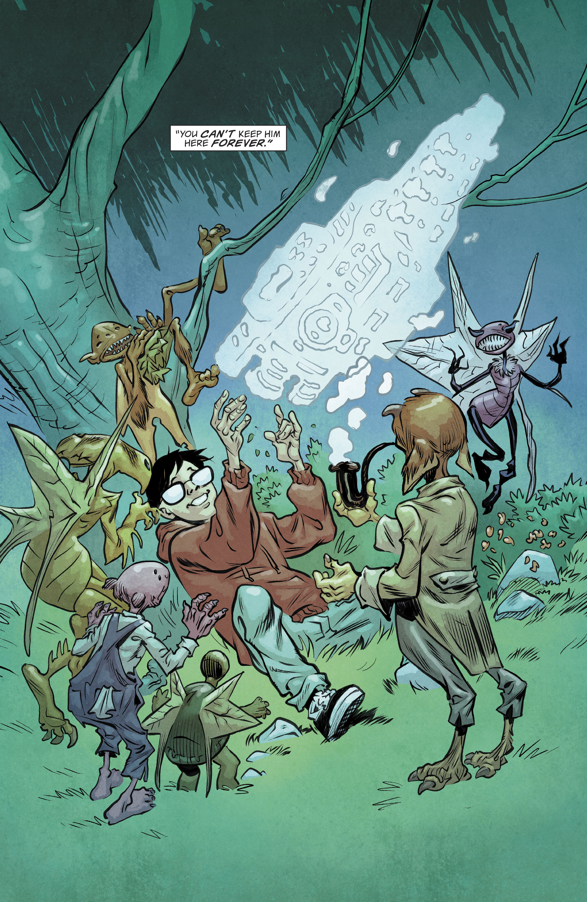 Read online Books of Magic (2018) comic -  Issue #8 - 2