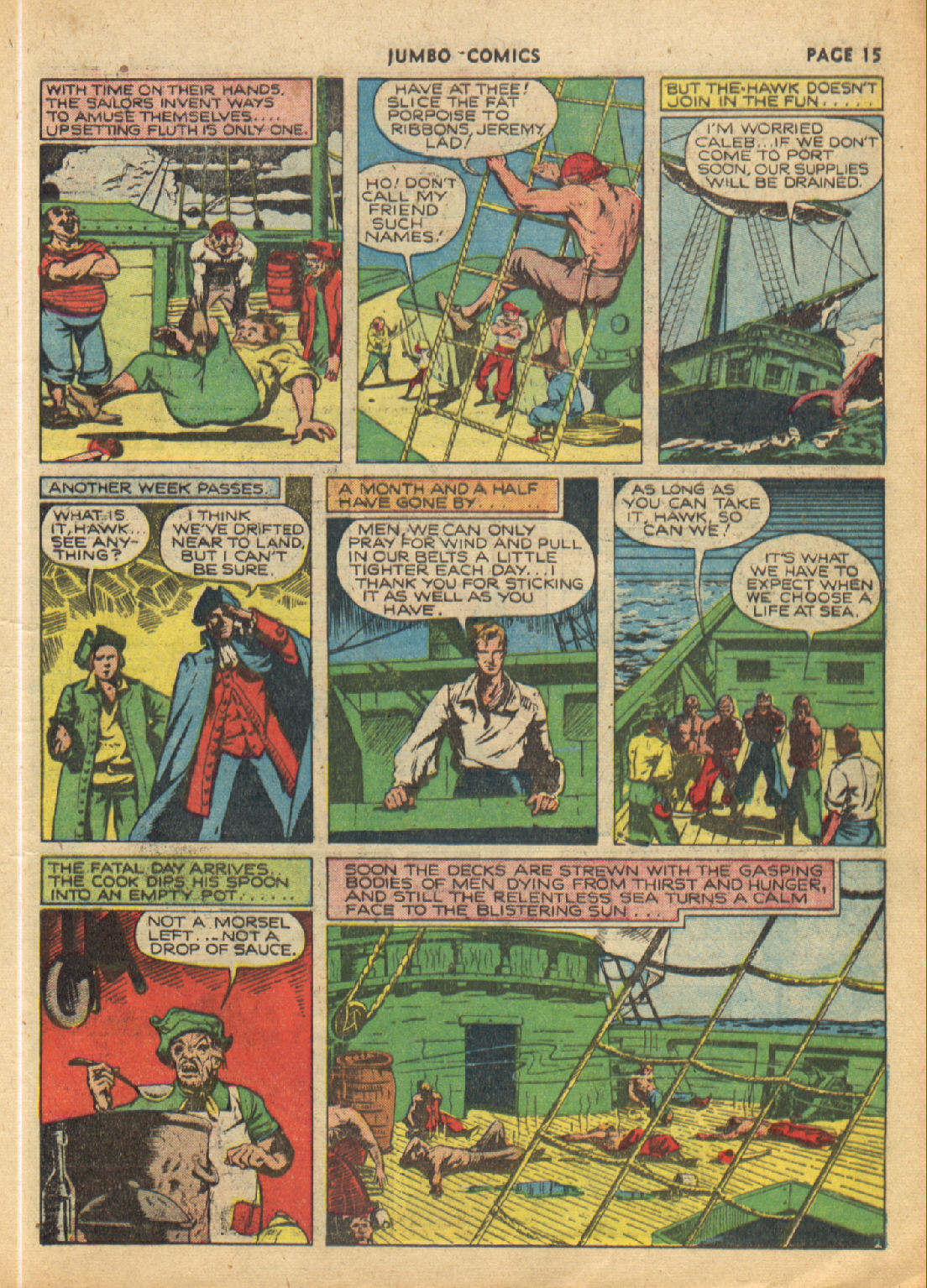 Read online Jumbo Comics comic -  Issue #24 - 17
