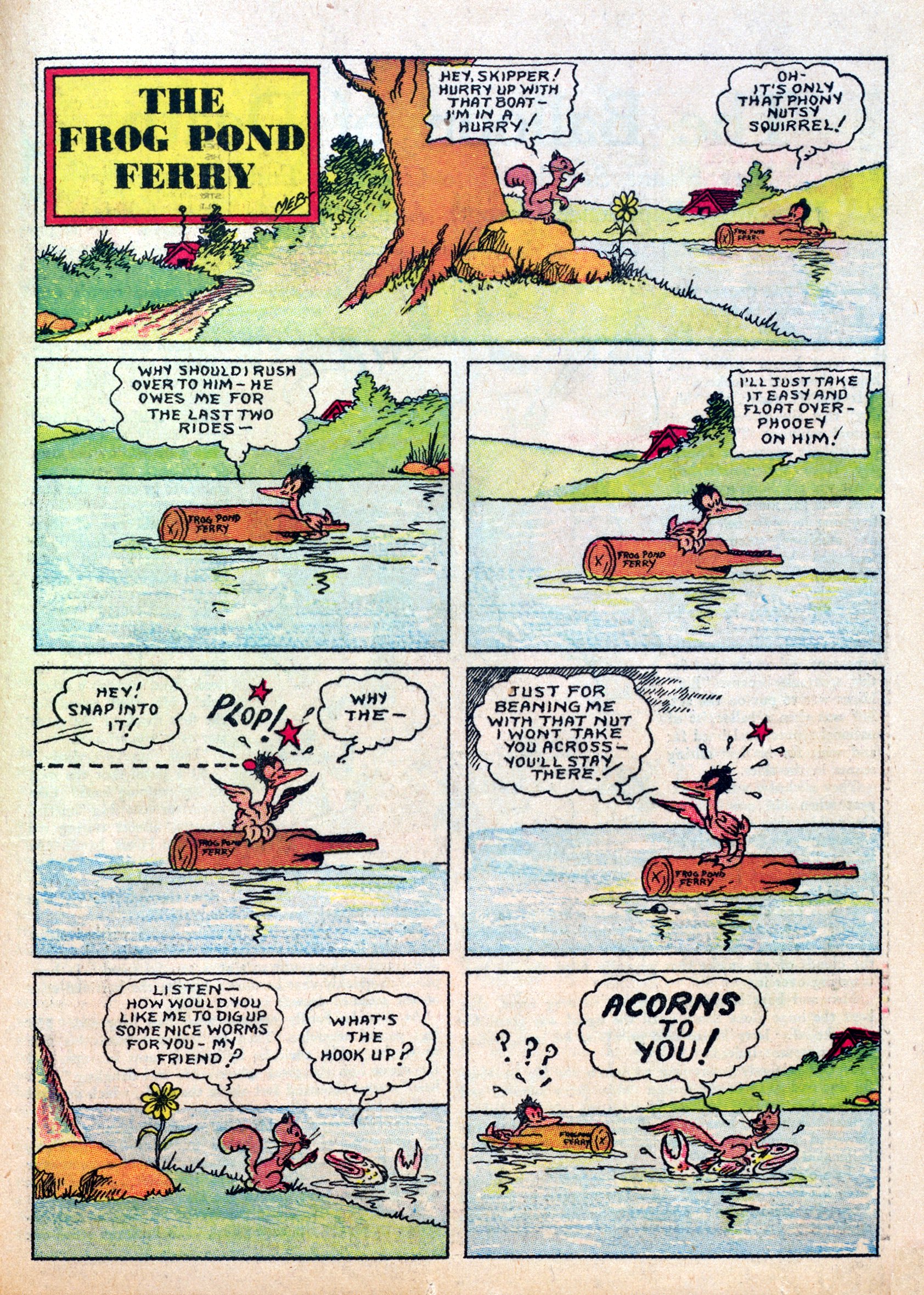 Read online Famous Funnies comic -  Issue #12 - 49