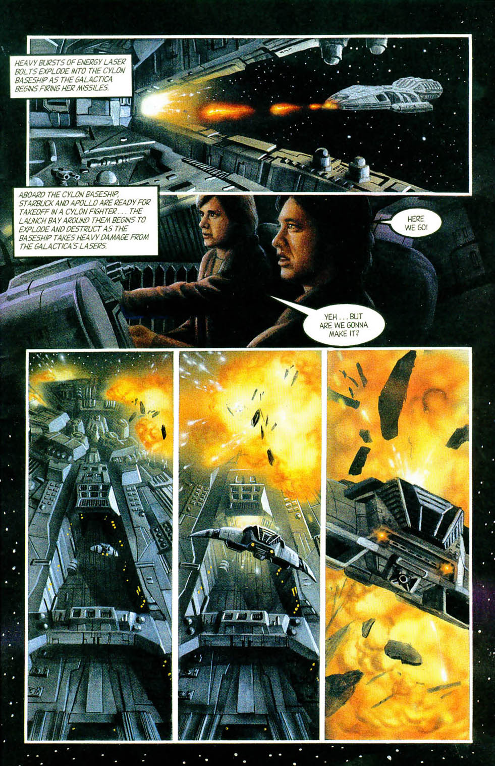 Read online Battlestar Galactica (1997) comic -  Issue #1 - 9