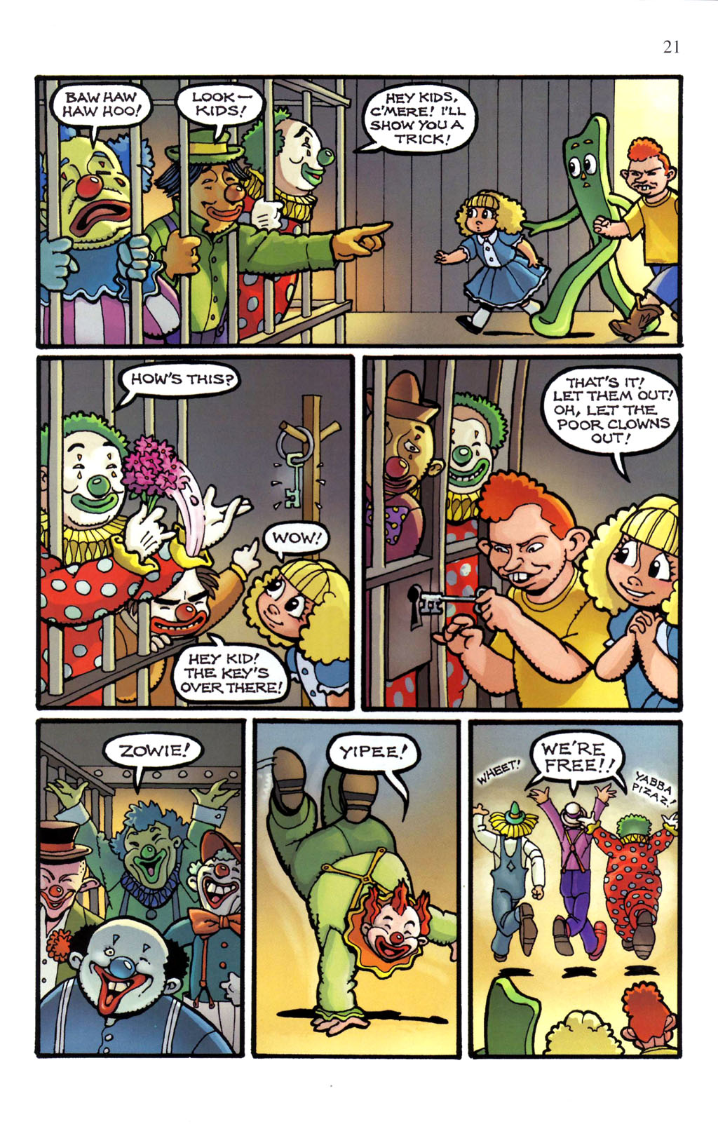 Read online Gumby (2006) comic -  Issue #1 - 22