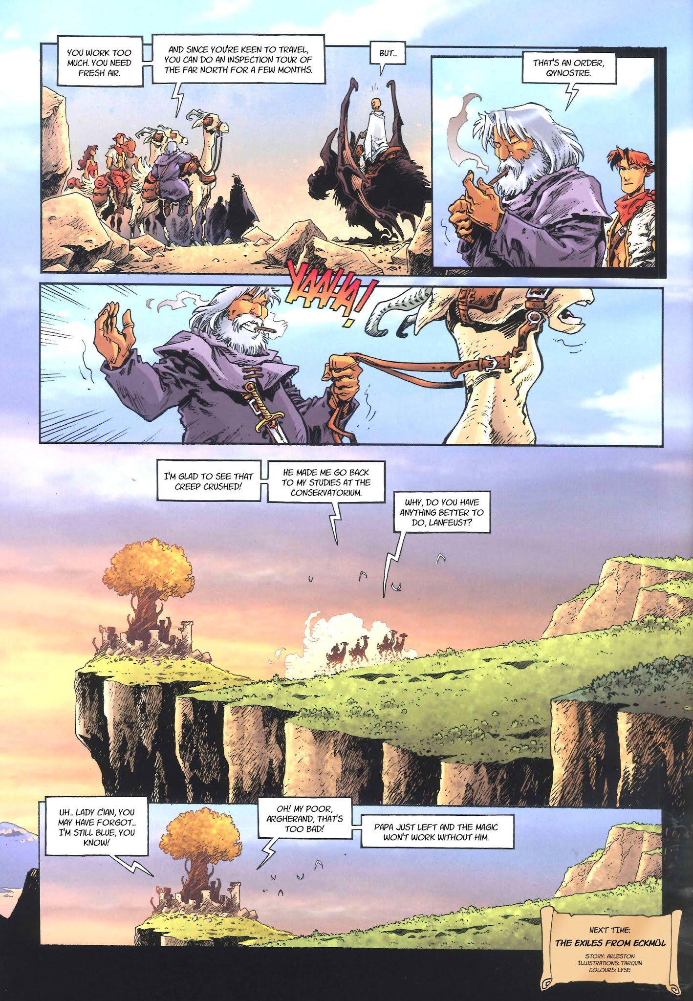 Read online Lanfeust Odyssey comic -  Issue #2 - 54