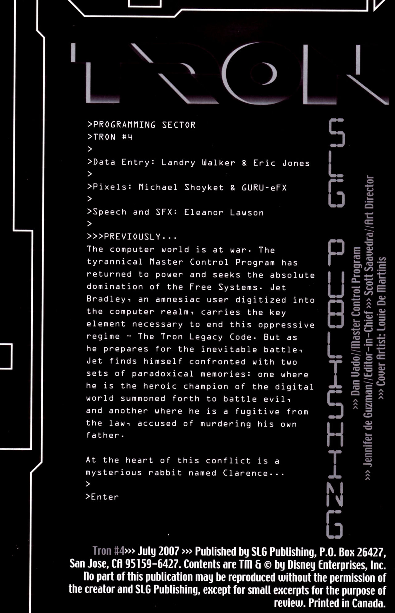 Read online TRON: Ghost in the Machine comic -  Issue #4 - 2