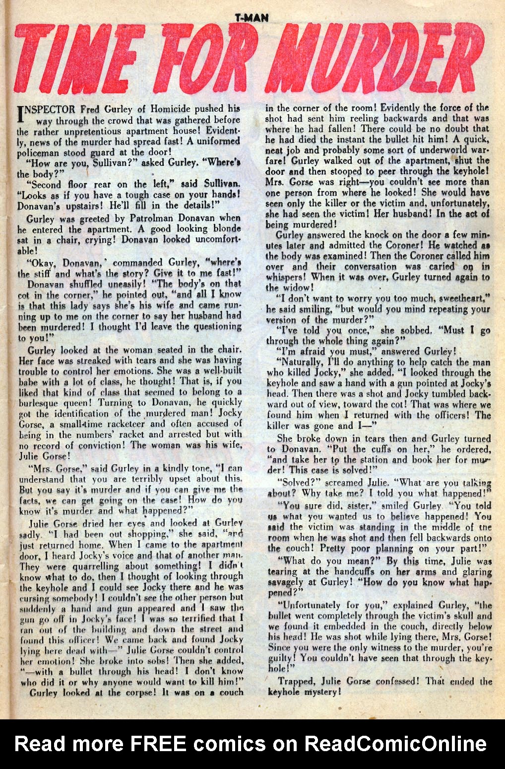 Read online T-Man: World Wide Trouble Shooter comic -  Issue #18 - 25