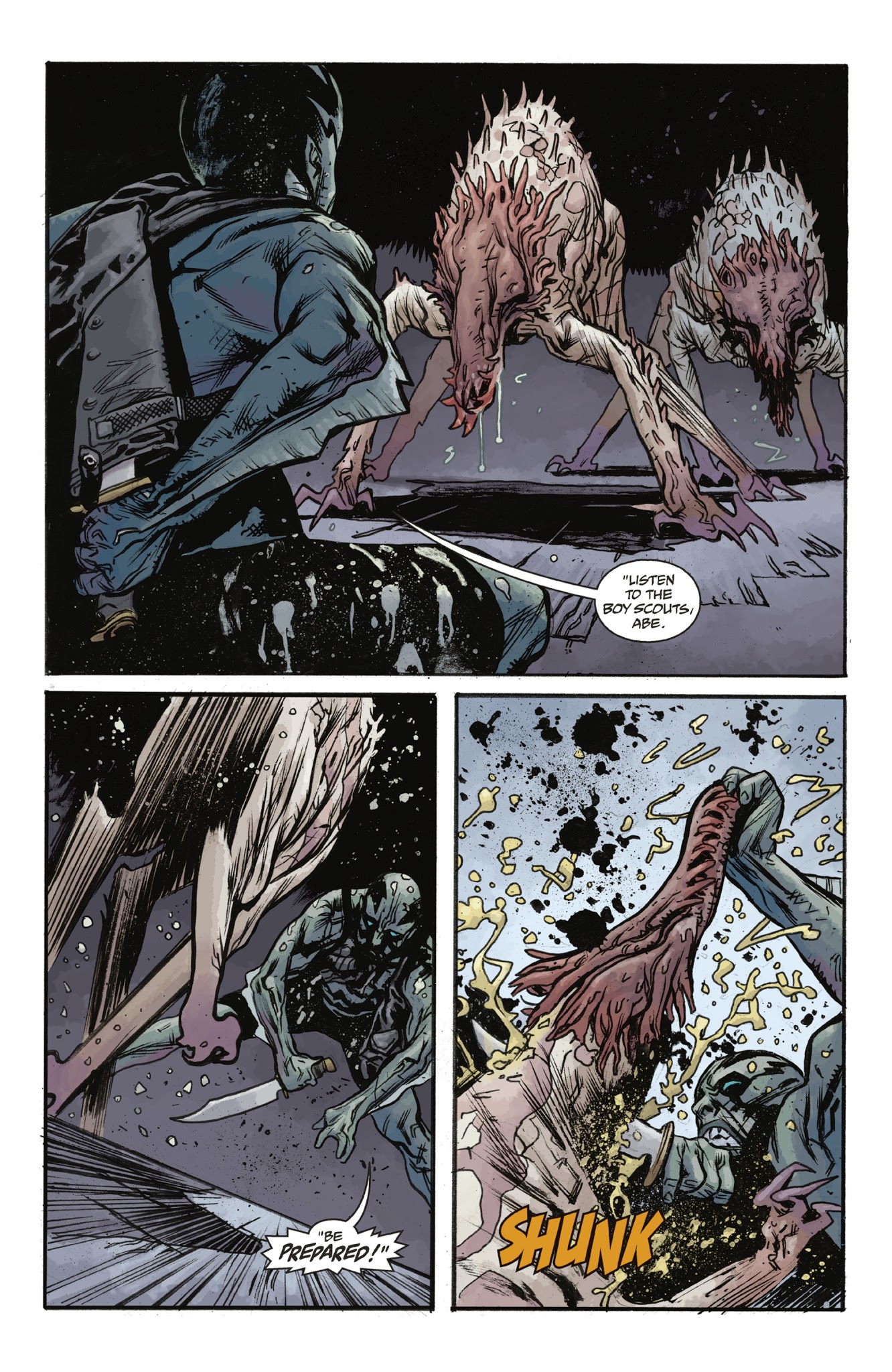 Read online Abe Sapien: The Devil Does Not Jest and Other Stories comic -  Issue # TPB - 94