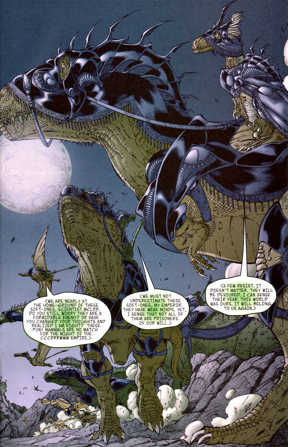 Read online Extinction Event comic -  Issue #4 - 19