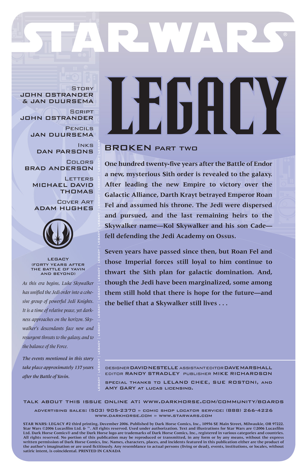 Read online Star Wars: Legacy (2006) comic -  Issue #2 - 4