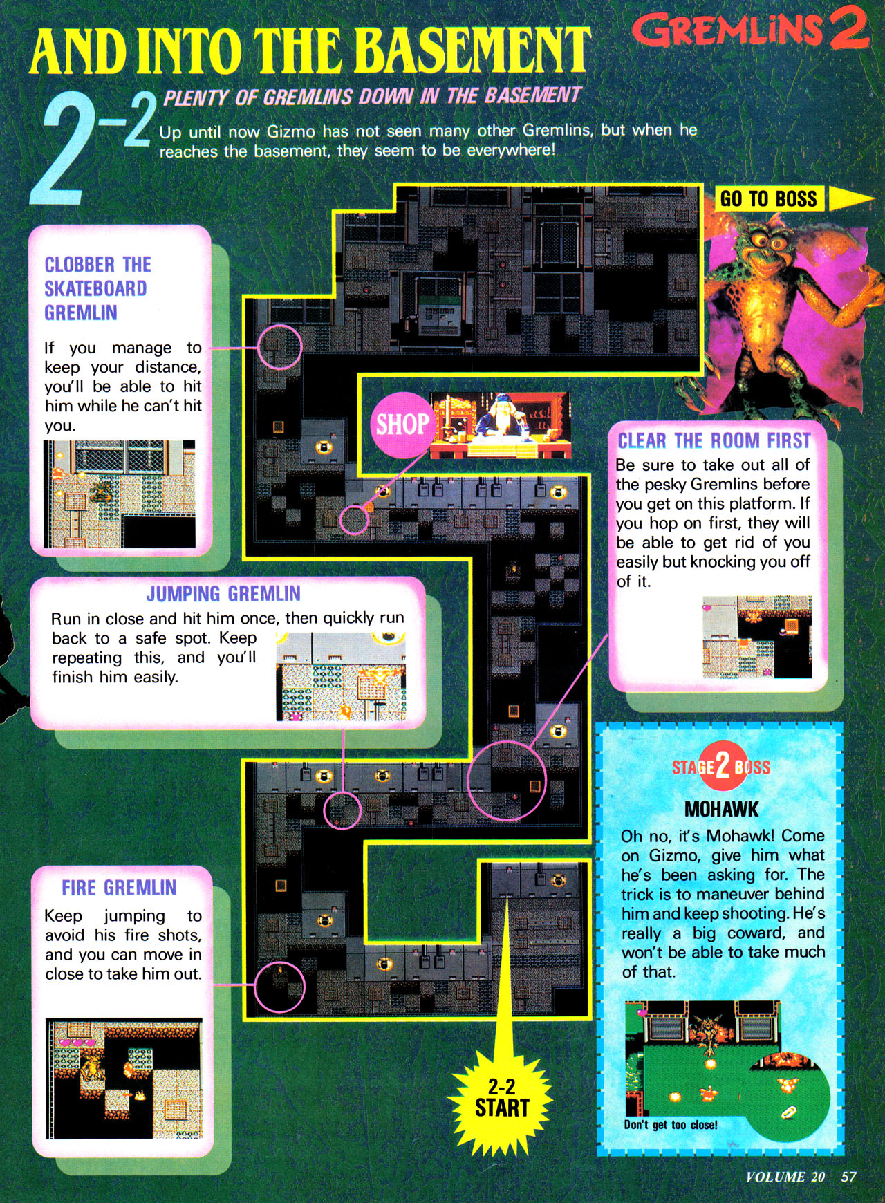 Read online Nintendo Power comic -  Issue #20 - 64