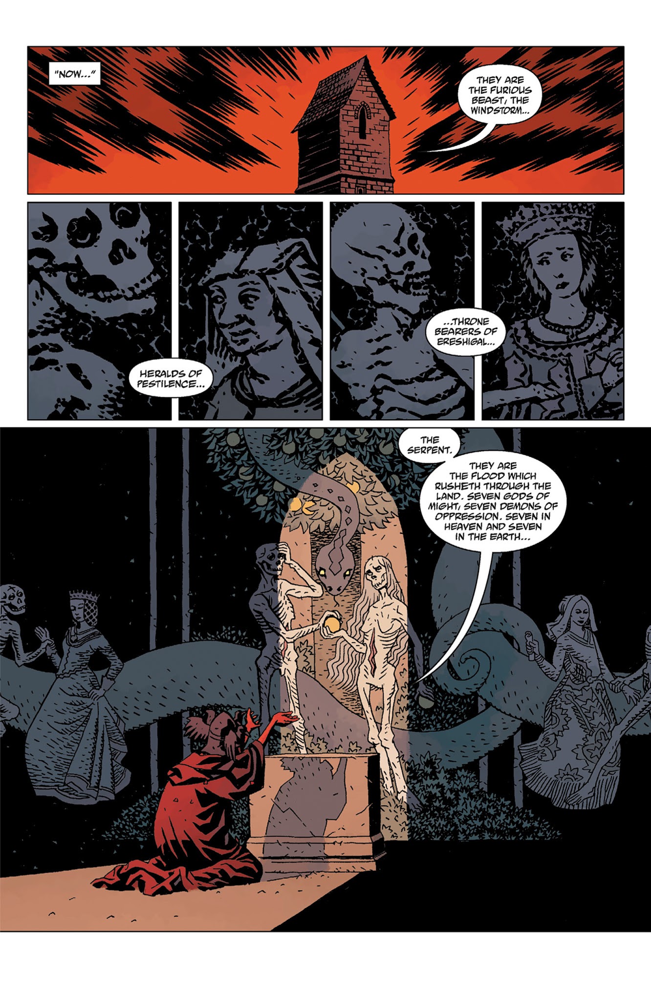 Read online Hellboy: The Storm And The Fury comic -  Issue # TPB - 80