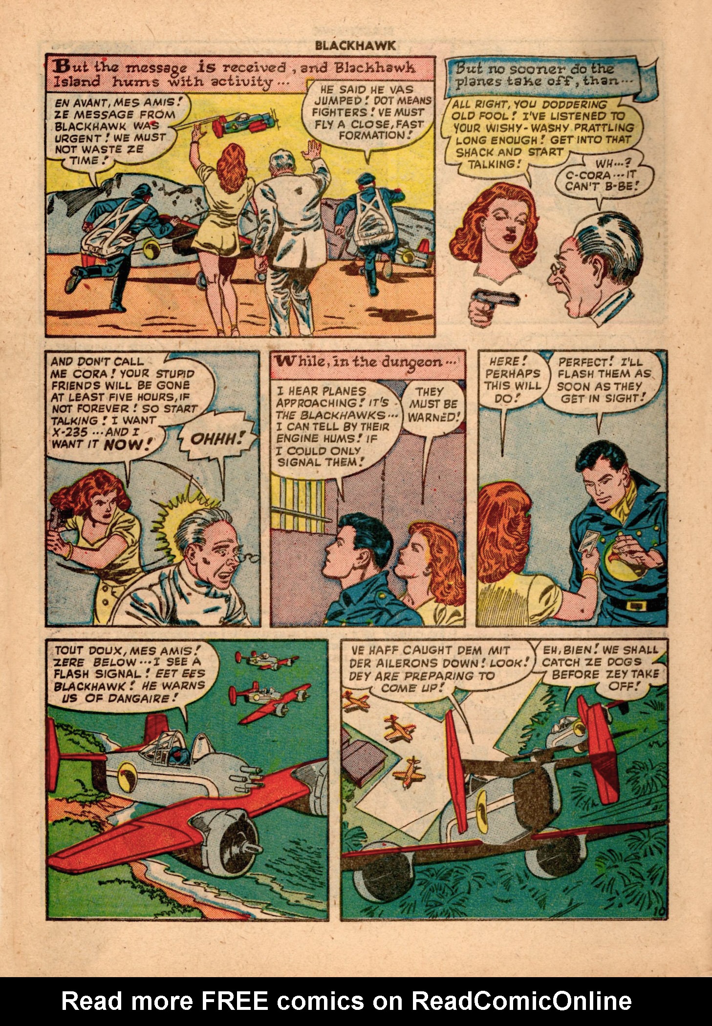 Read online Blackhawk (1957) comic -  Issue #21 - 12