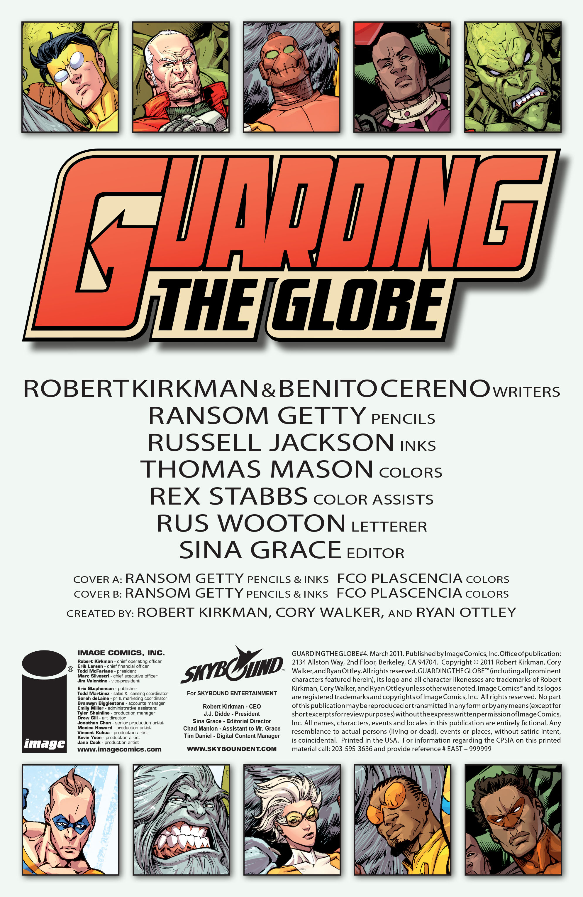 Read online Guarding the Globe (2010) comic -  Issue #4 - 3