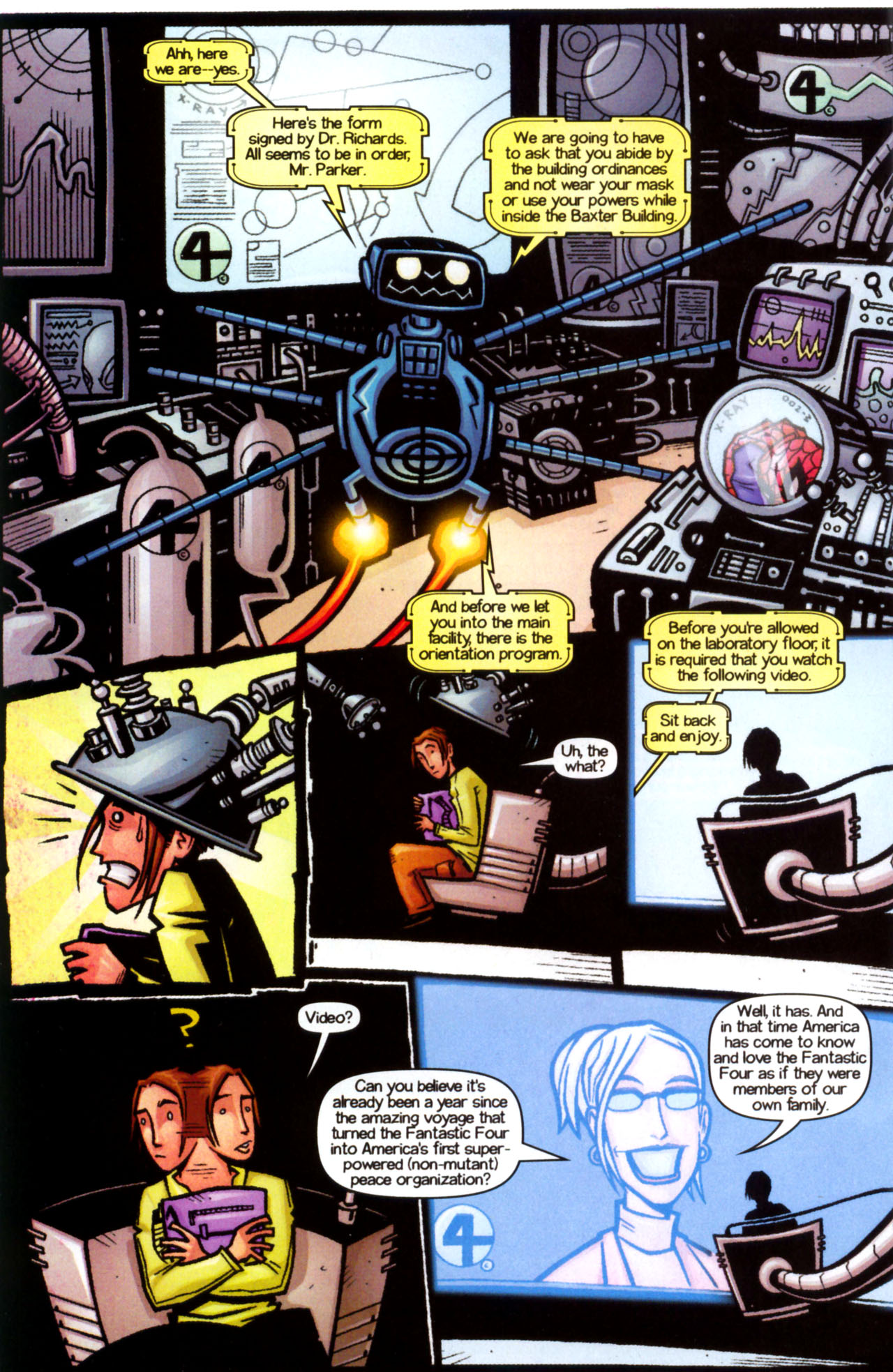 Read online Ultimate Marvel Team-Up comic -  Issue #9 - 4