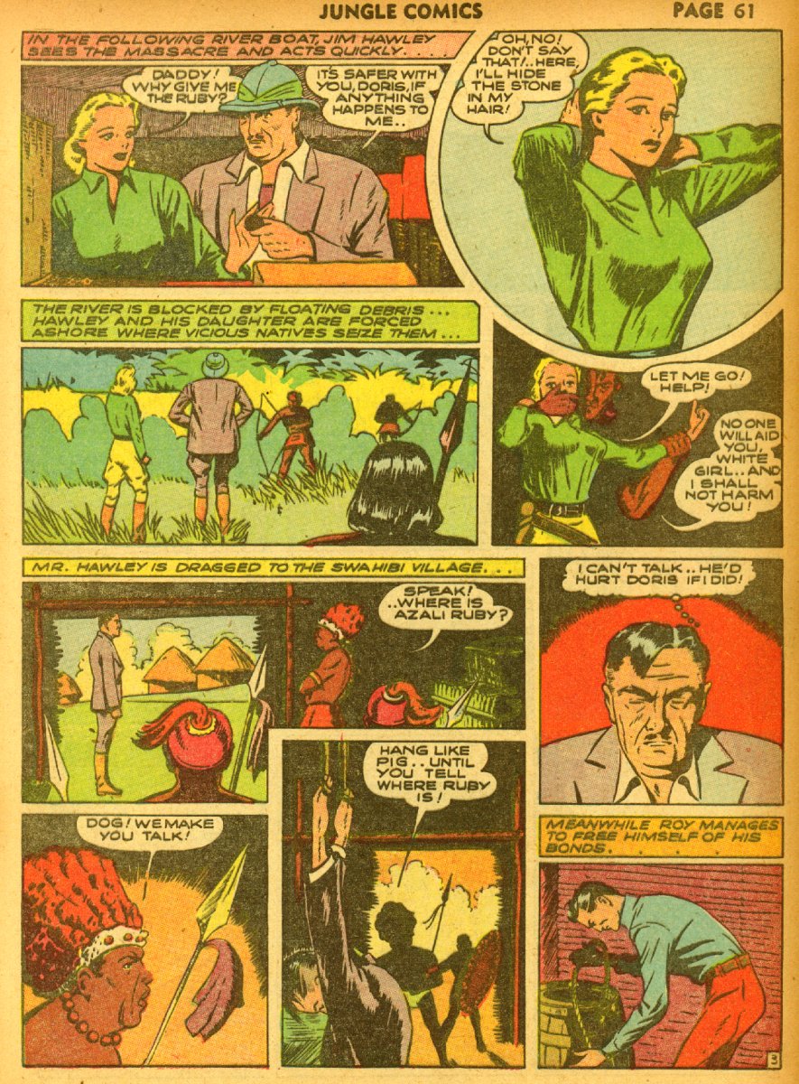 Read online Jungle Comics comic -  Issue #17 - 63