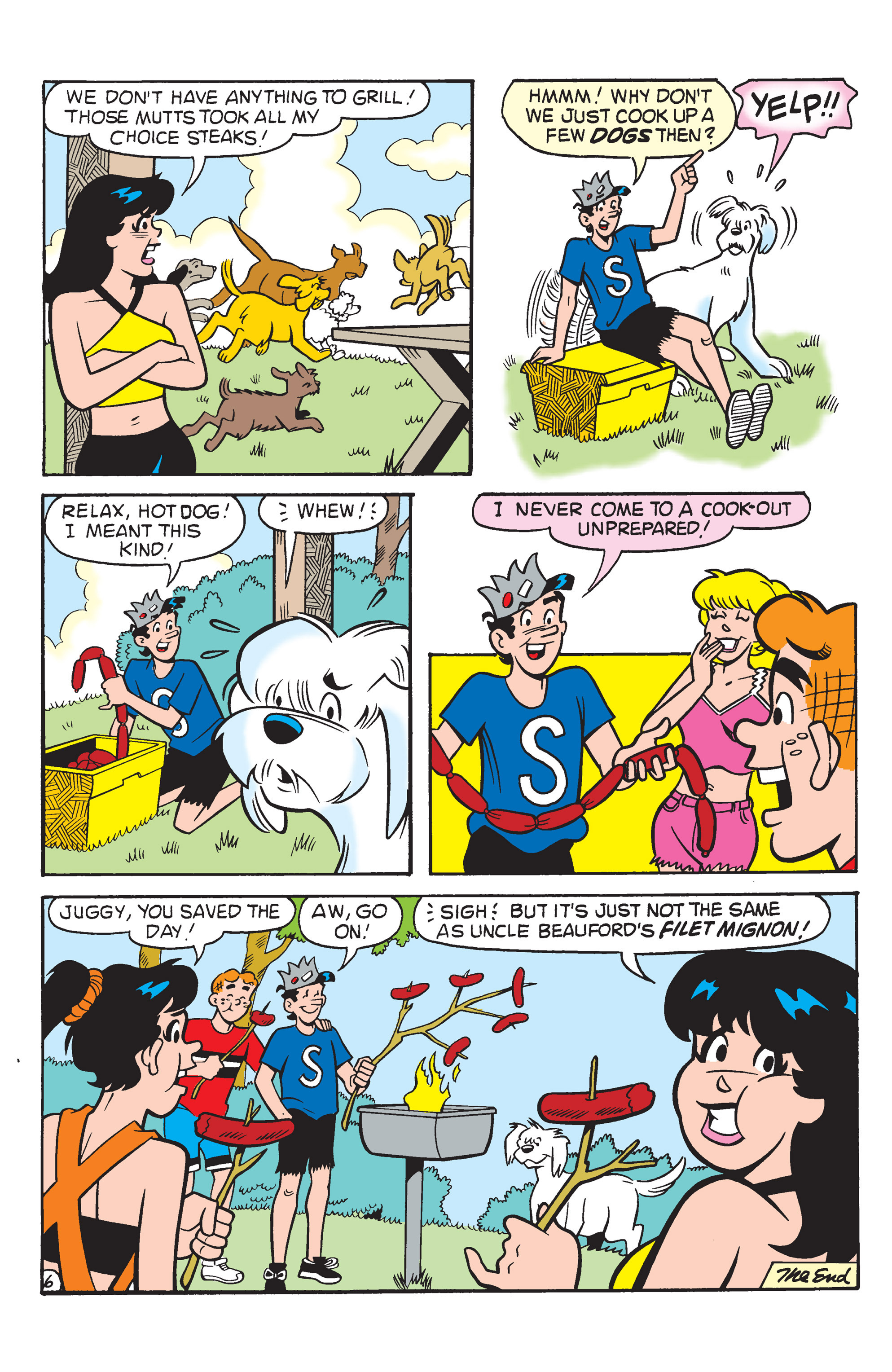 Read online Betty and Veronica: Picnic Antics comic -  Issue # TPB - 25