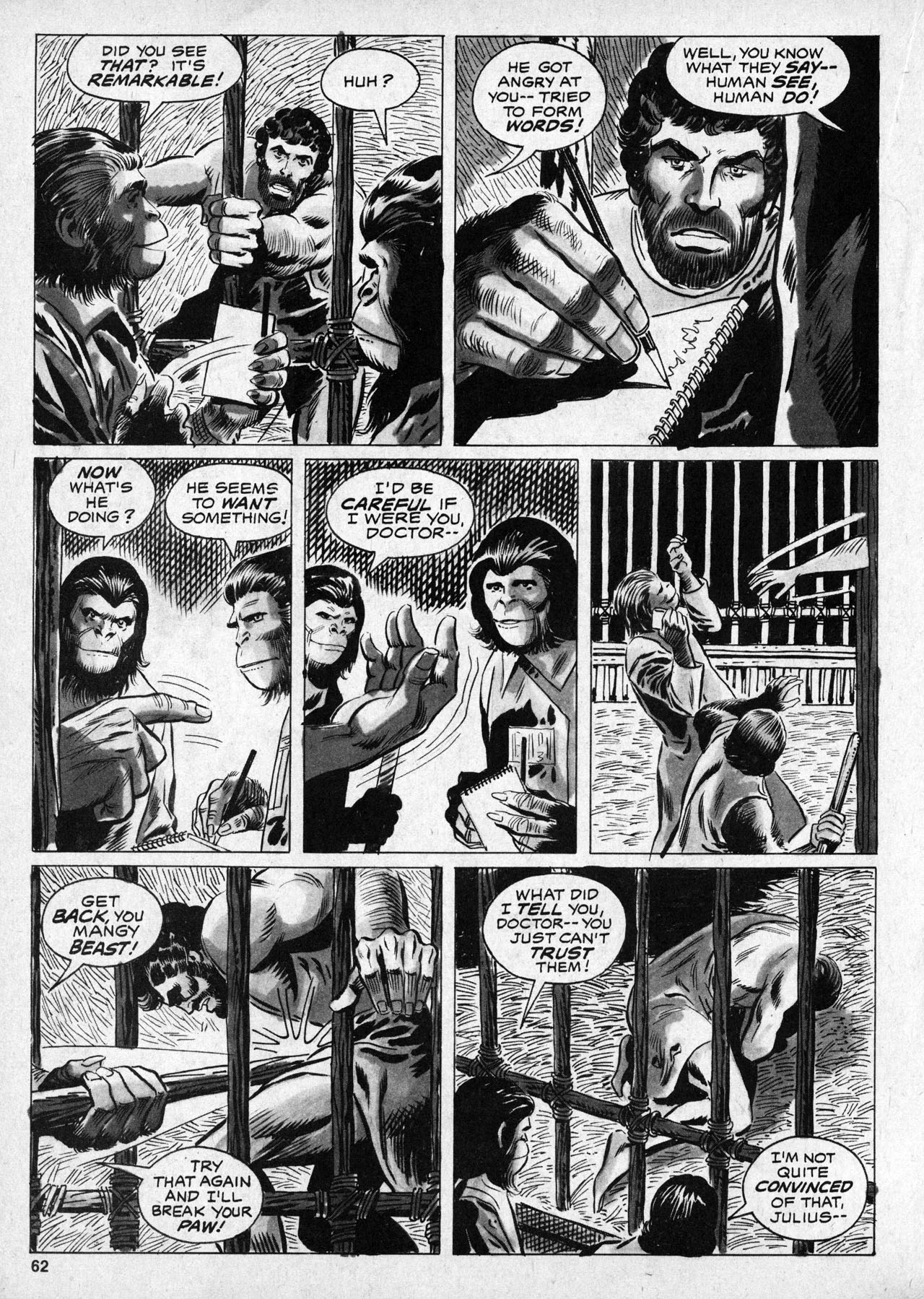 Read online Planet of the Apes comic -  Issue #2 - 56