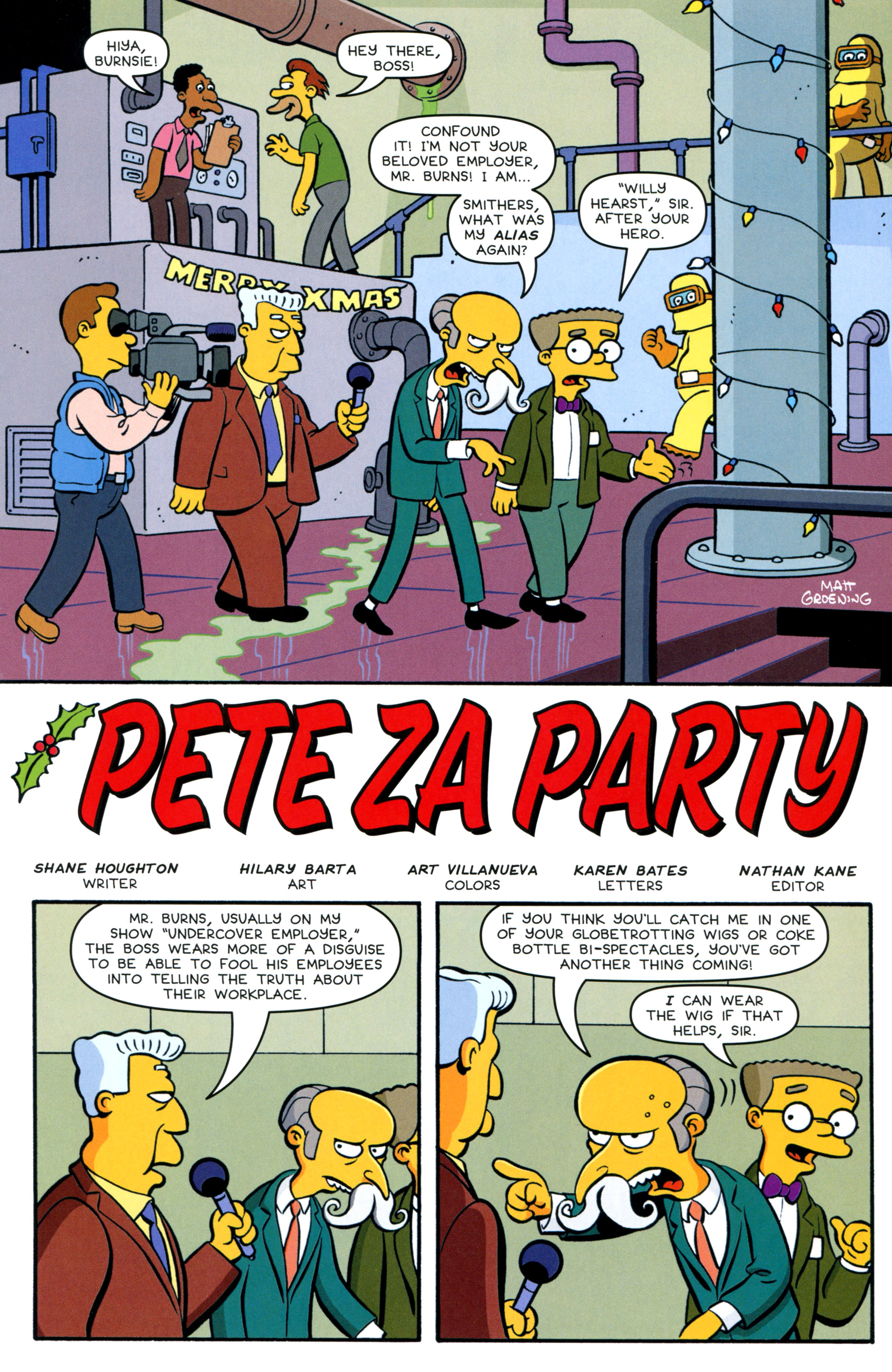 Read online The Simpsons Winter Wingding comic -  Issue #8 - 17