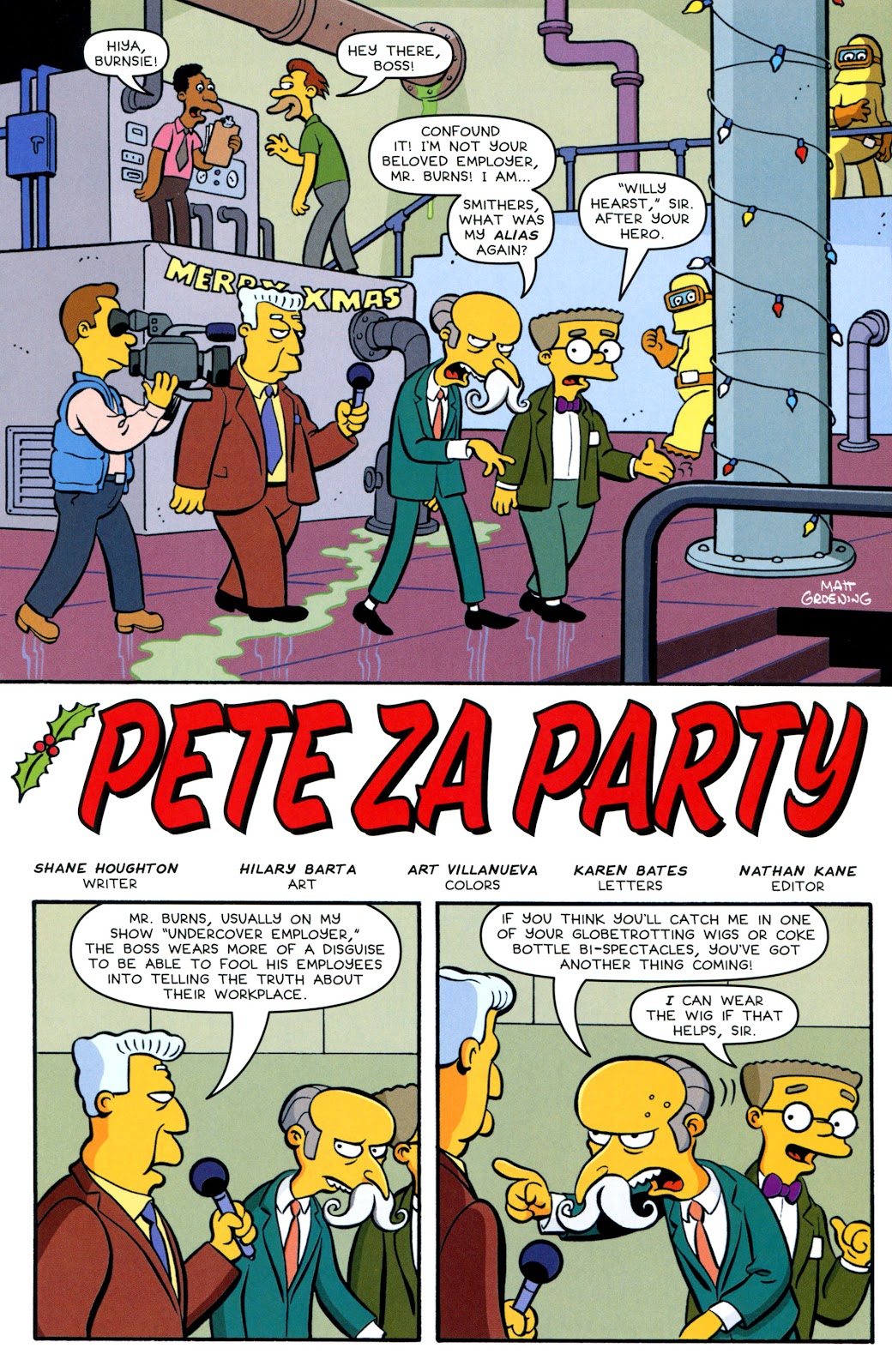 The Simpsons Winter Wingding issue 8 - Page 17