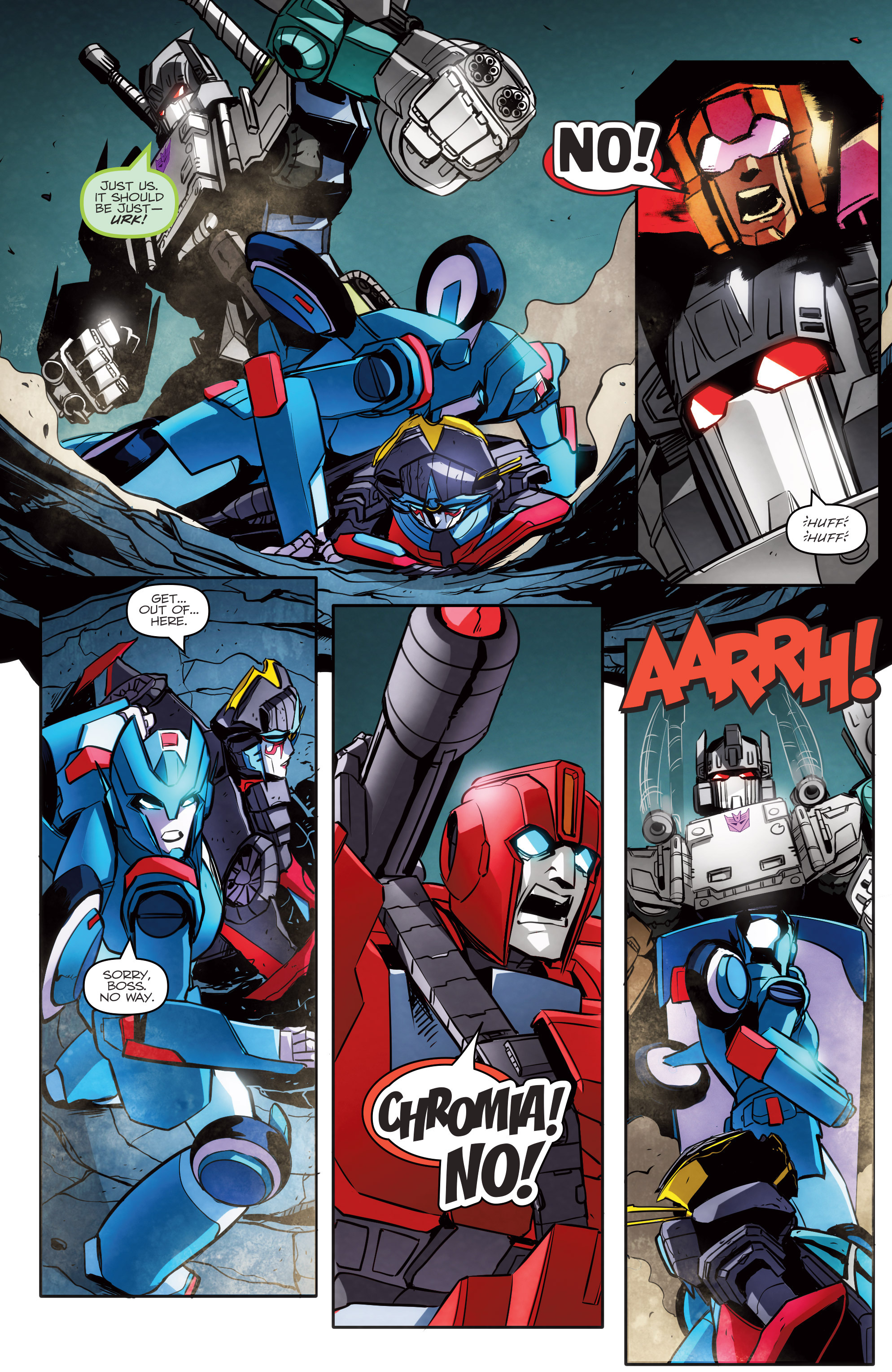 Read online Transformers: Till All Are One comic -  Issue #4 - 17